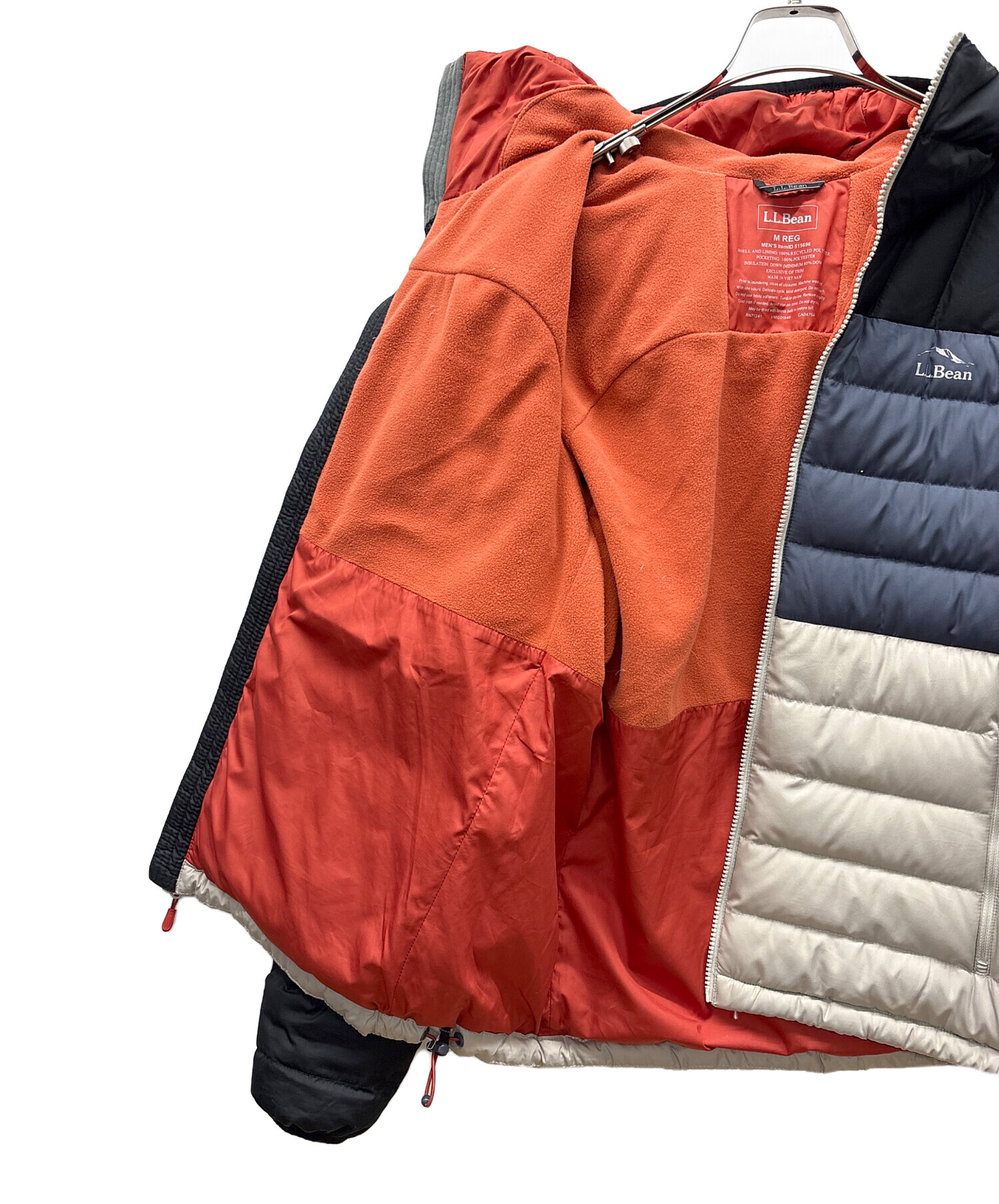 中古・古着通販】L.L.Bean (エルエルビーン) ダウンジャケット グレー 