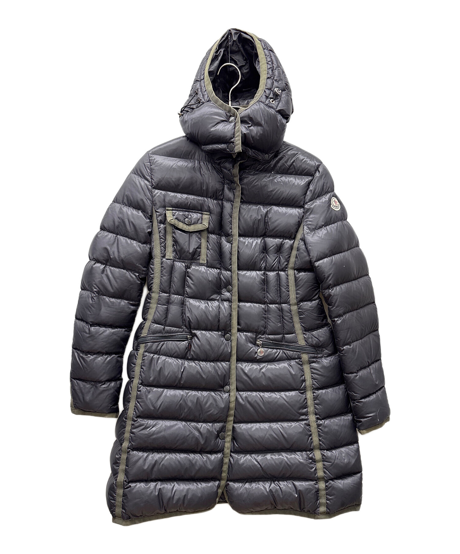 中古・古着通販】MONCLER (モンクレール) ダウンコート グレー