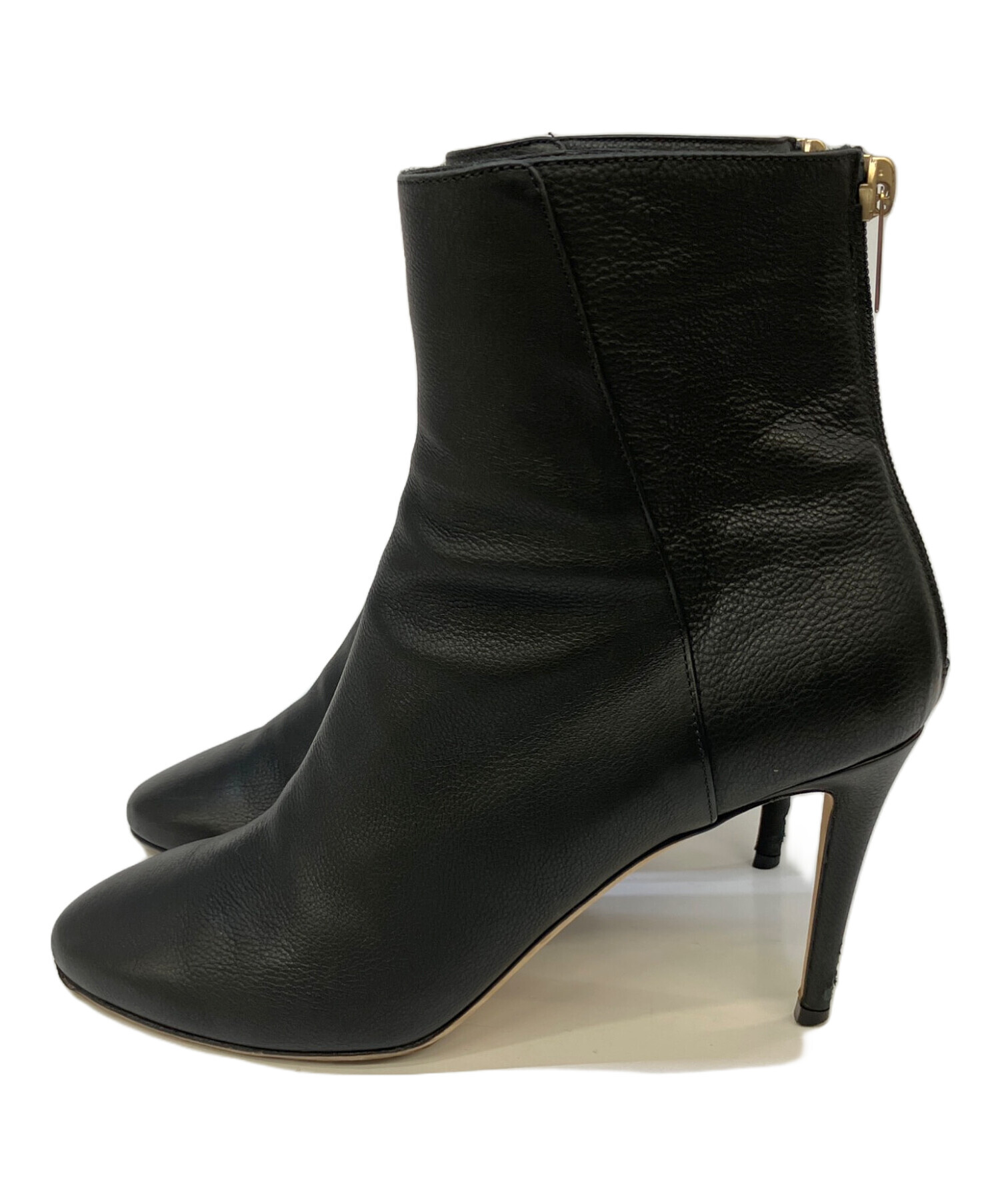 中古・古着通販】JIMMY CHOO (ジミーチュウ) ヒールブーツ ブラック