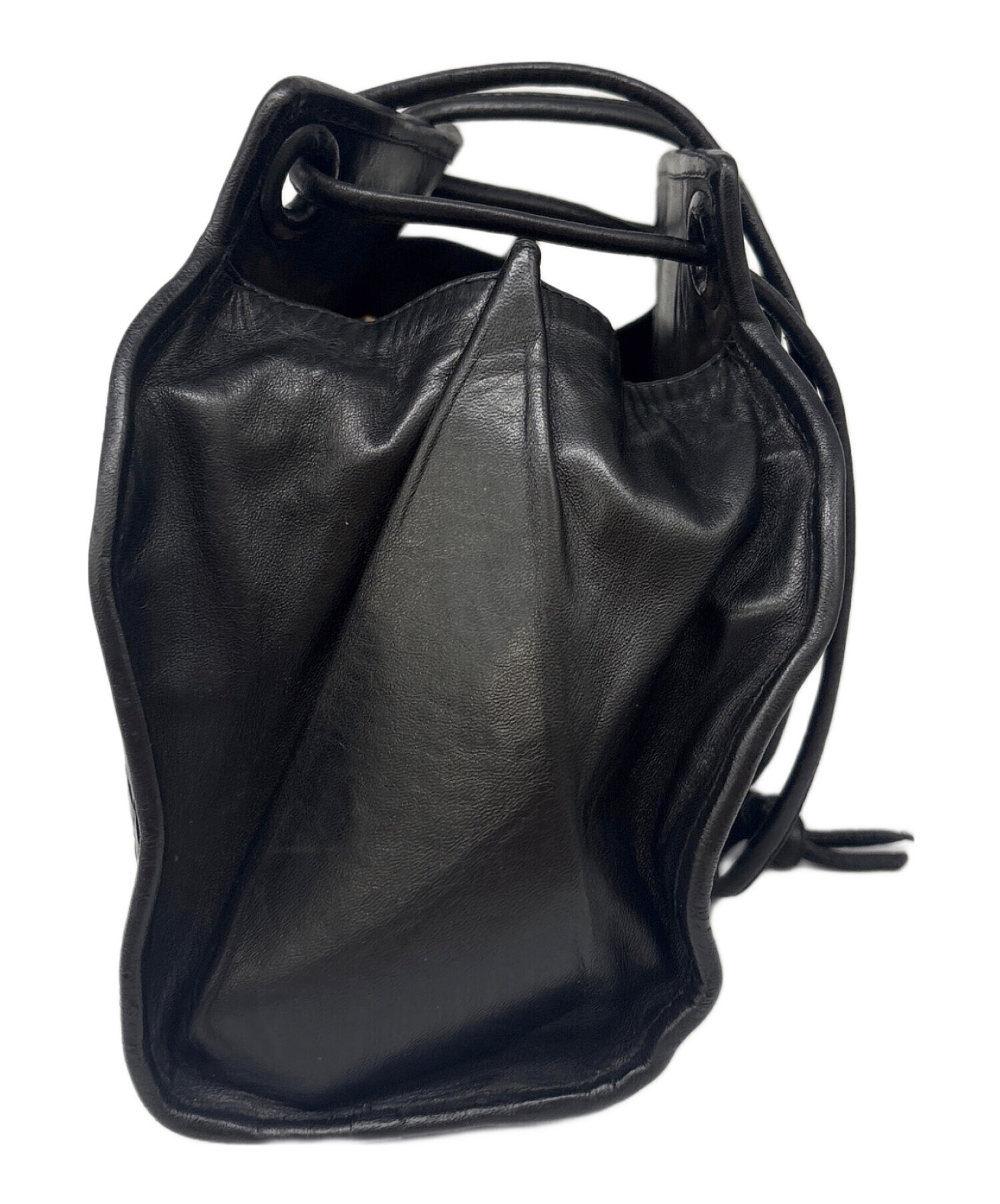 BOTTEGA VENETA ボッテガベネタ ショルダーバッグ  黒 【古着】【中古】【送料無料】 BOTTEGA VENETA - BOTTEGA VENETA ボッテガベネタ ショルダーバッグ 黒