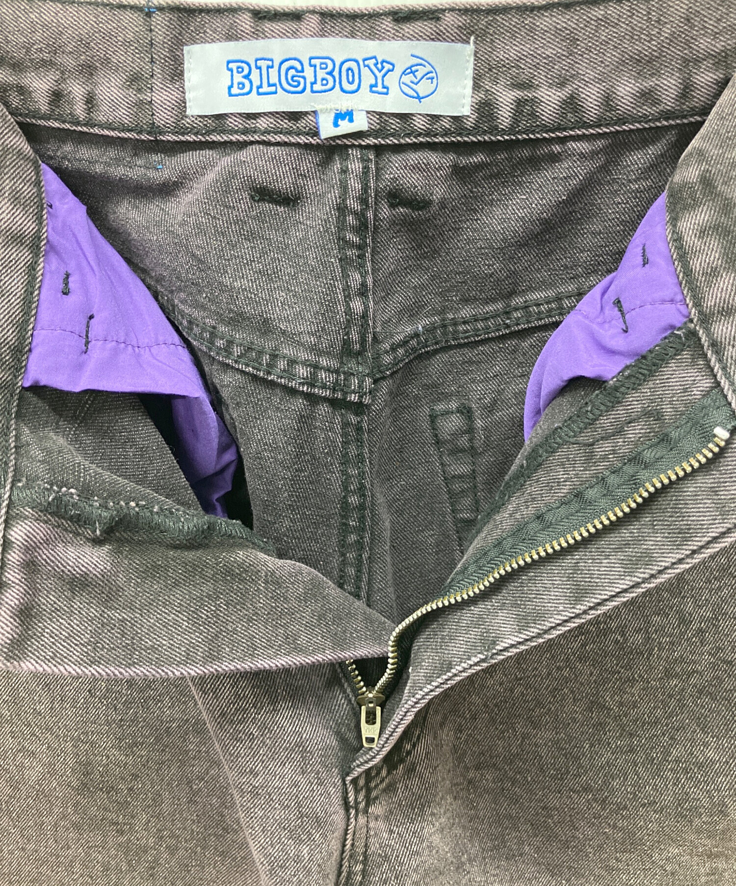中古・古着通販】BIGBOY (ビッグボーイ) デニムパンツ パープル サイズ