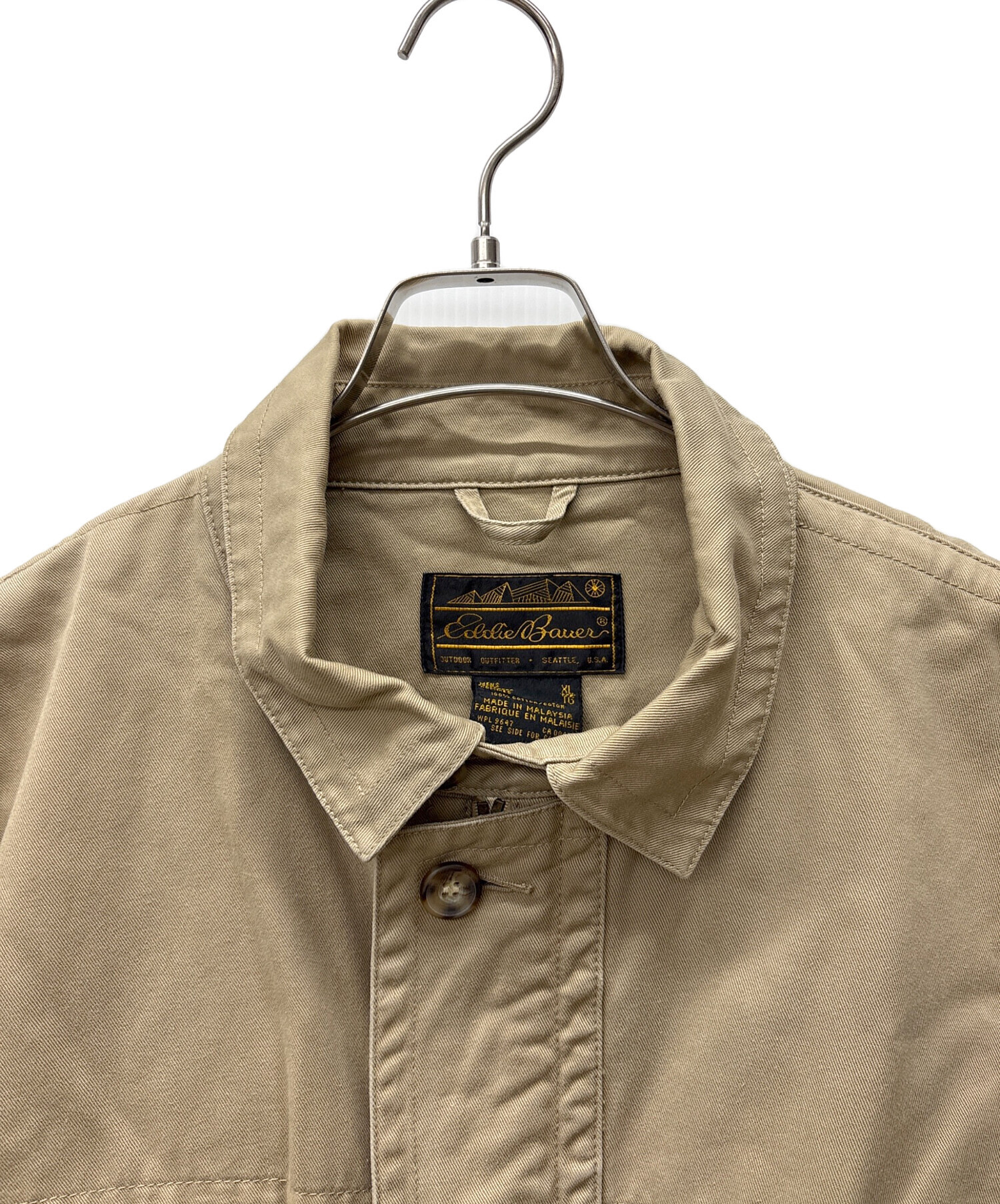 中古・古着通販】Eddie Bauer (エディーバウアー) ミリタリーコート 