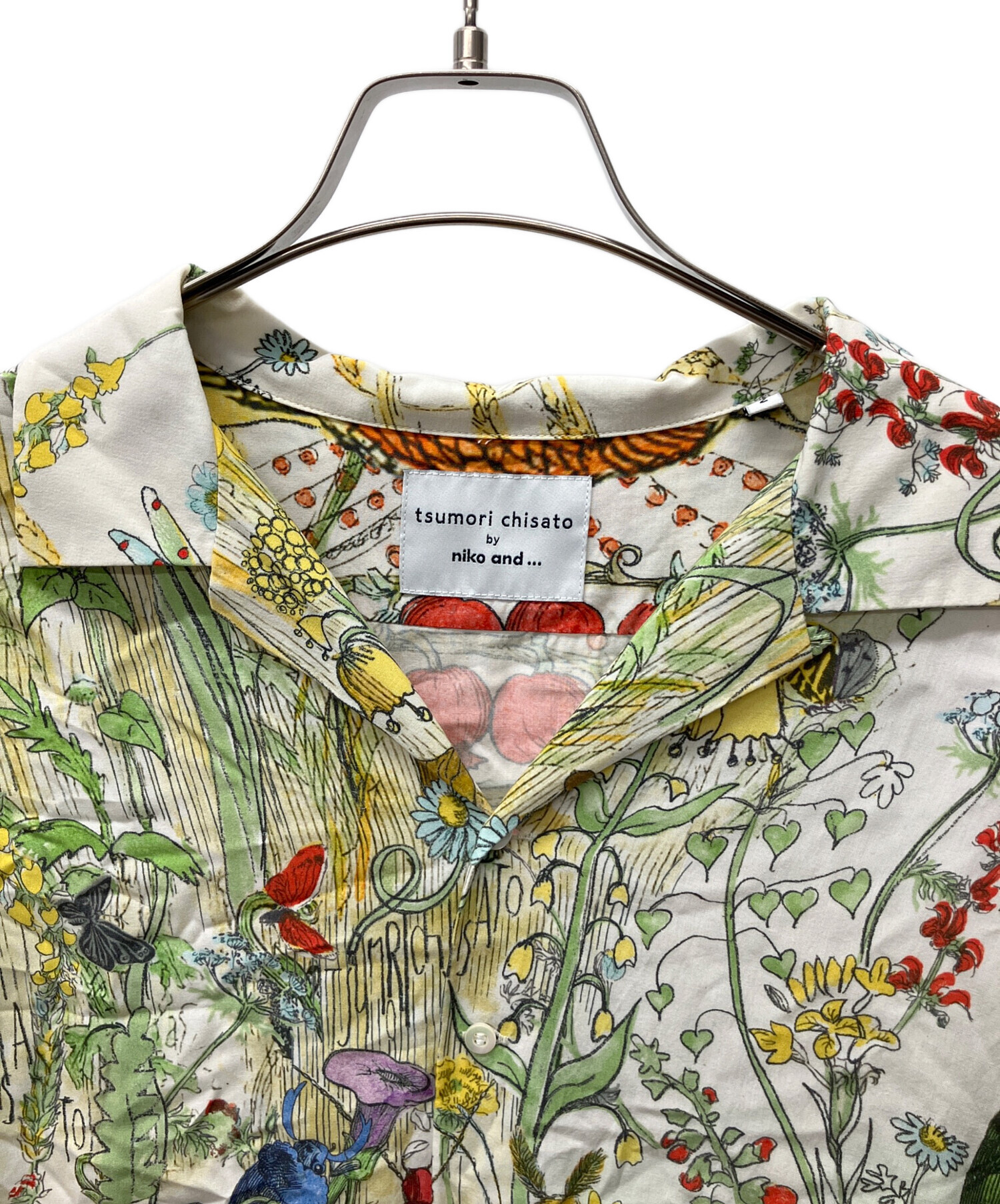 ツモリチサト × ニコアンド 総柄シャツ TSUMORI CHISATO 古着 中古・古着通販】tsumori chisato (ツモリチサト) niko and