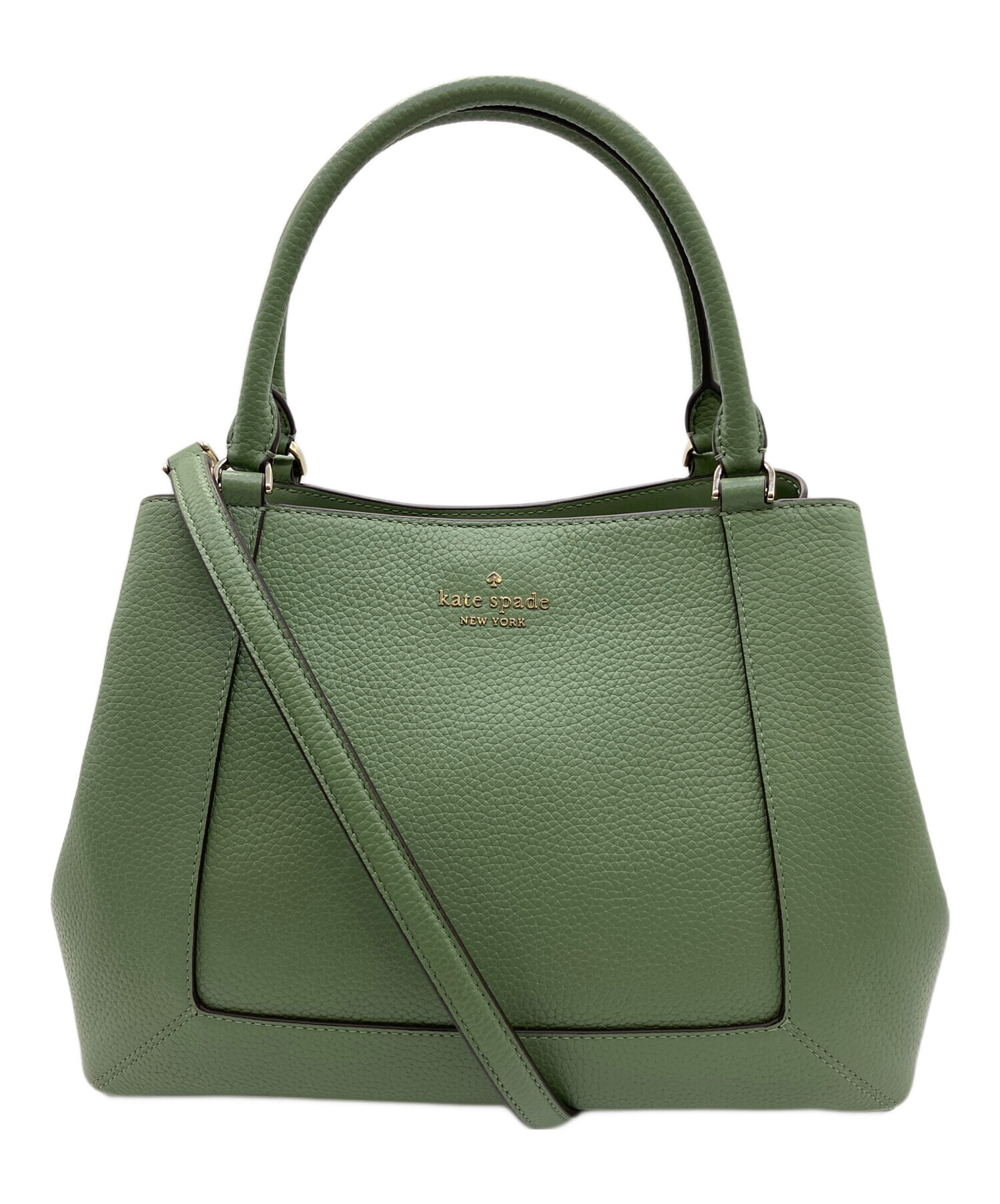 中古・古着通販】Kate Spade (ケイトスペード) 2WAYバッグ グリーン