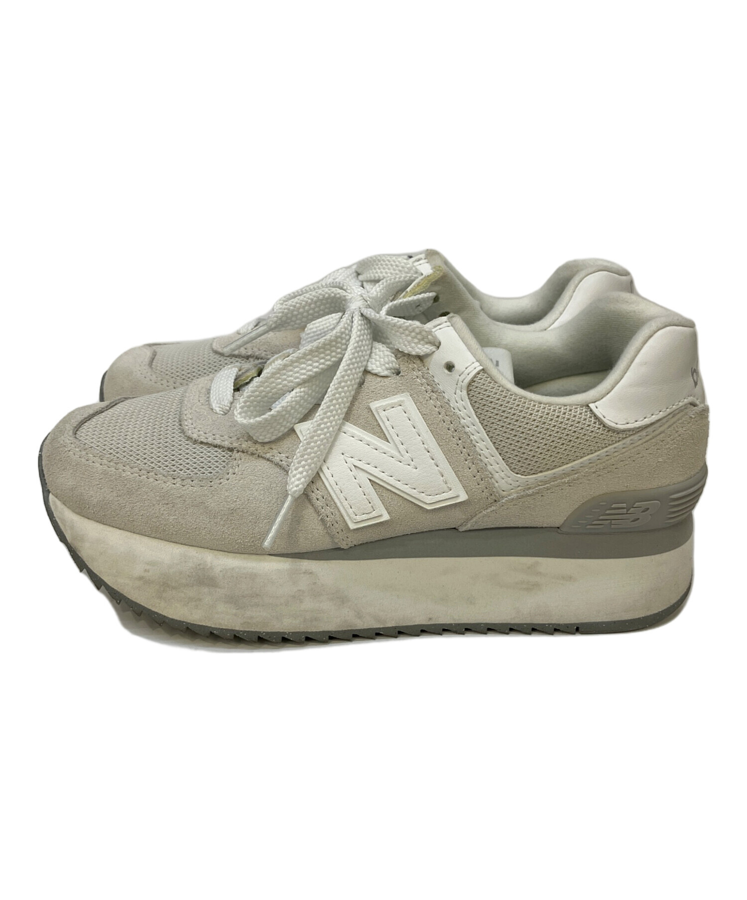 中古・古着通販】NEW BALANCE (ニューバランス) スニーカー ホワイト