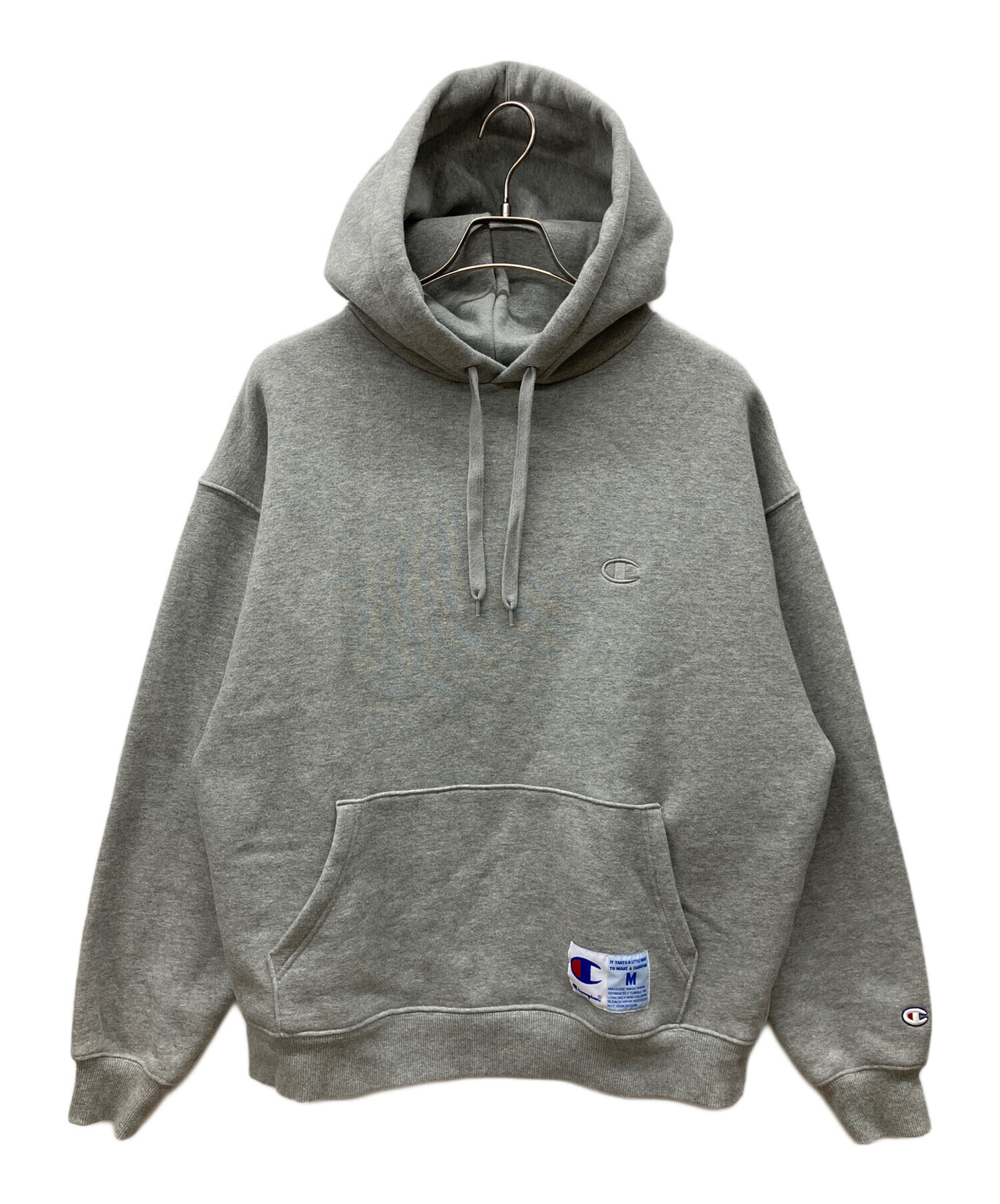 中古・古着通販】Champion (チャンピオン) パーカー グレー サイズ:M