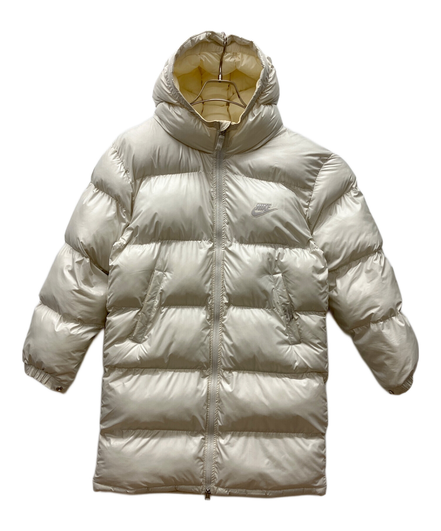 中古・古着通販】NIKE (ナイキ) 中綿ジャケット ホワイト サイズ:L 