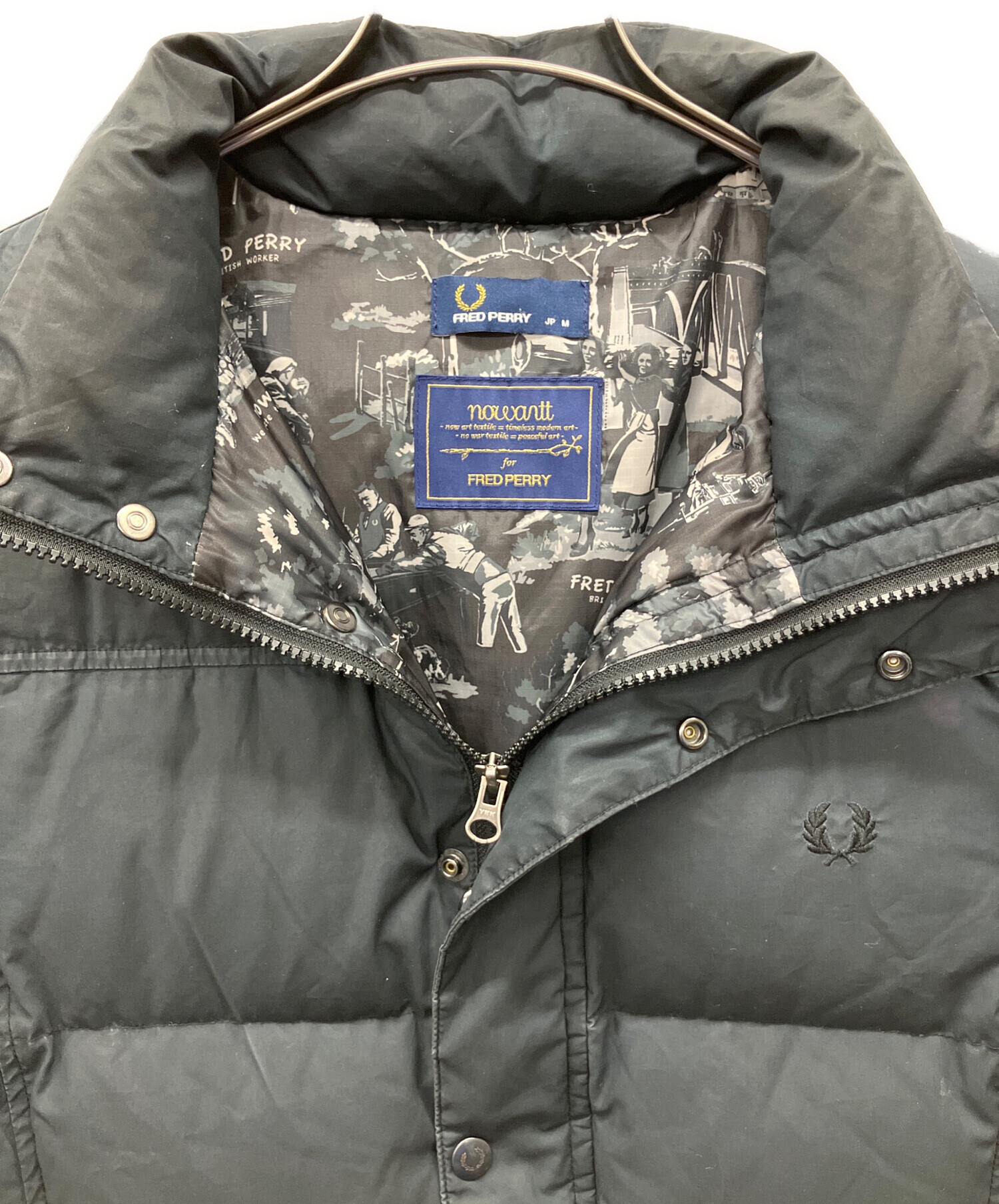 中古・古着通販】FRED PERRY (フレッドペリー) ダウンジャケット