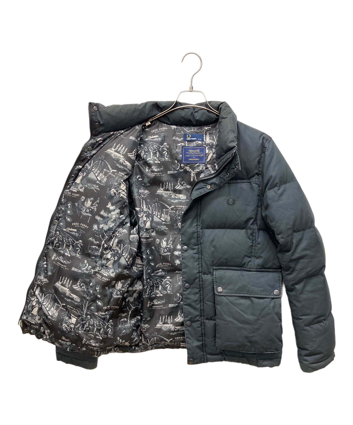 中古・古着通販】FRED PERRY (フレッドペリー) ダウンジャケット