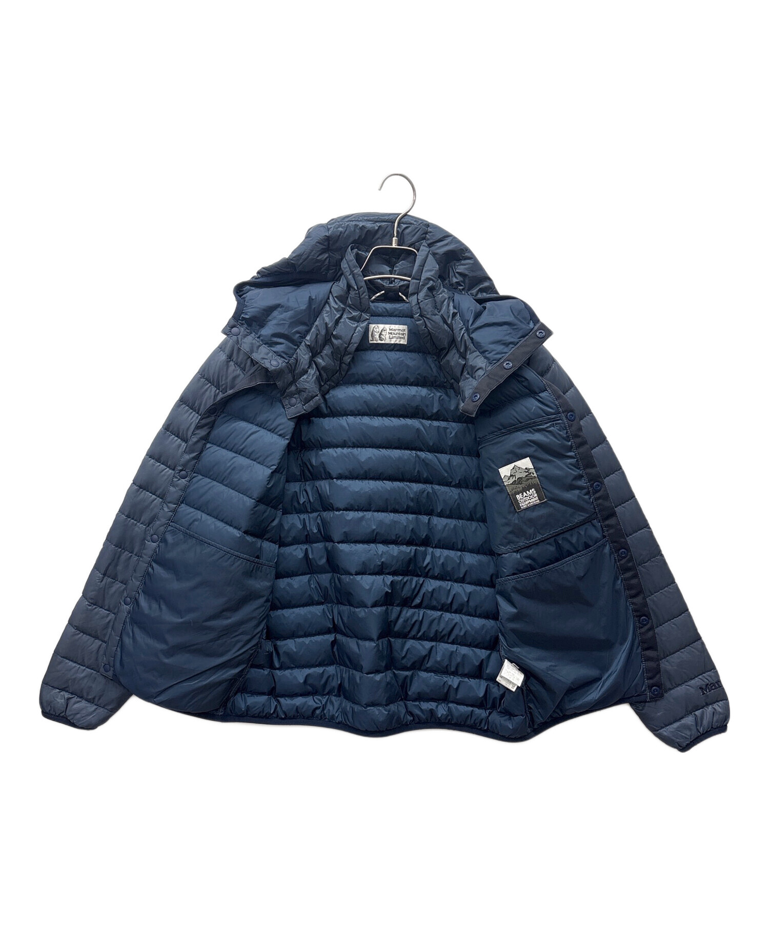 中古・古着通販】MARMOT (マーモット) ライトダウンジャケット ブルー 