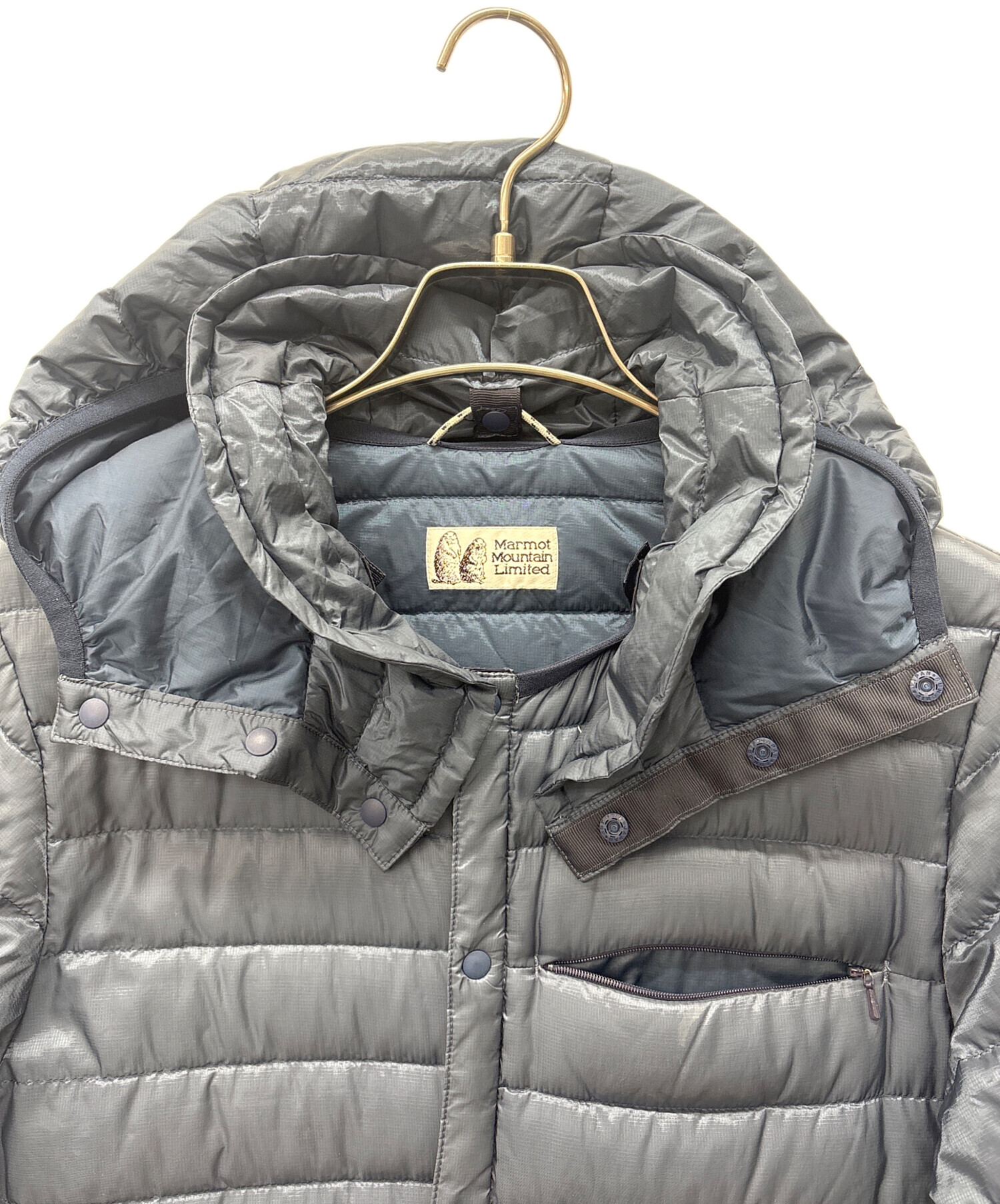 中古・古着通販】MARMOT (マーモット) ライトダウンジャケット ブルー 