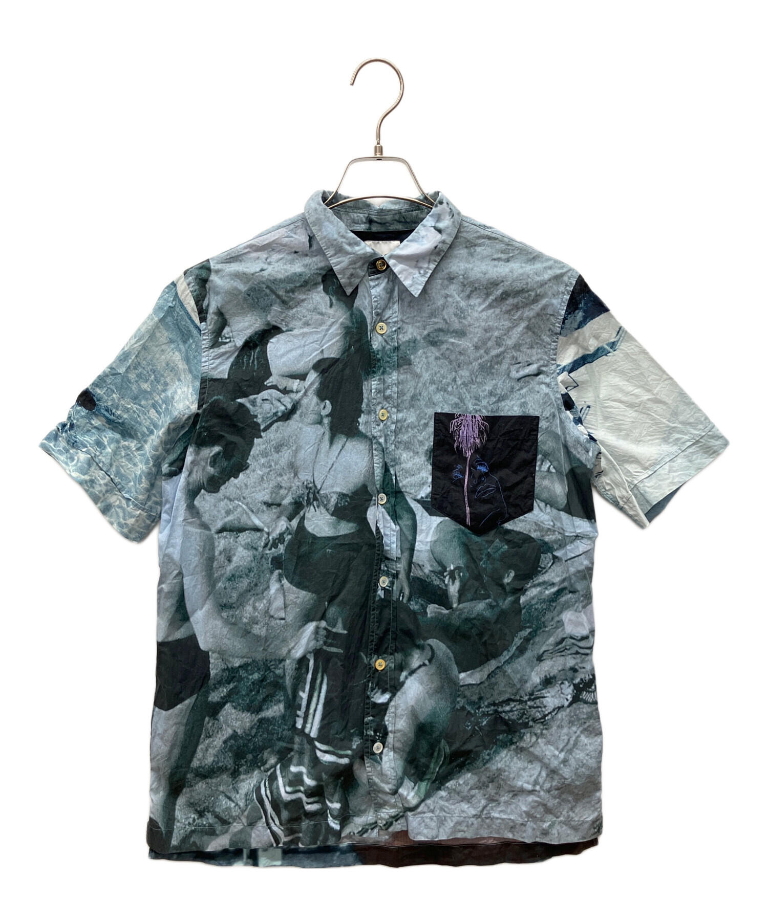 中古・古着通販】Paul Smith (ポールスミス) アロハシャツ スカイ