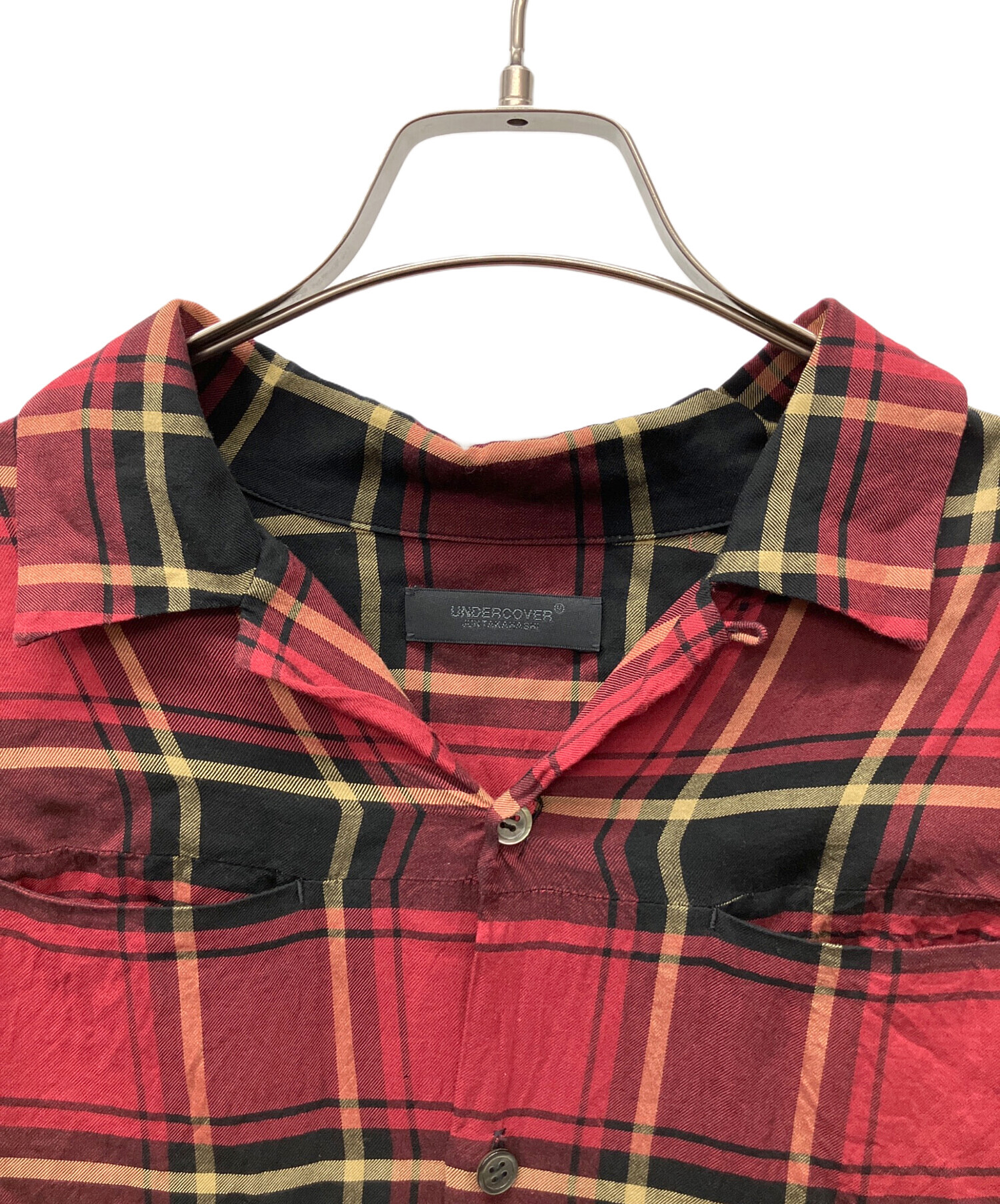 UNDERCOVER アンダーカバー 長袖シャツ サイズ4 古着 中古・古着通販】UNDERCOVER (アンダーカバー) 長袖シャツ レッド