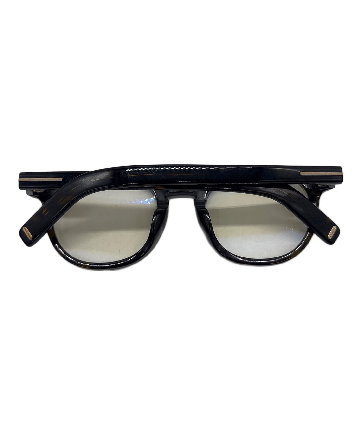中古・古着通販】TOM FORD (トムフォード) 眼鏡 ダークブラウン 中古・古着通販】TOM FORD (トムフォード) 眼鏡 ダークブラウン