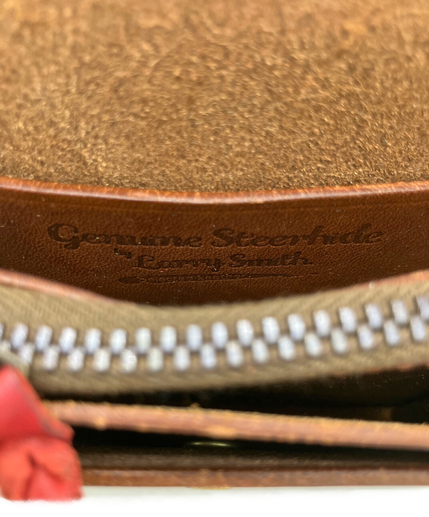 中古・古着通販】LARRY SMITH (ラリースミス) 2つ折り財布 ブラウン
