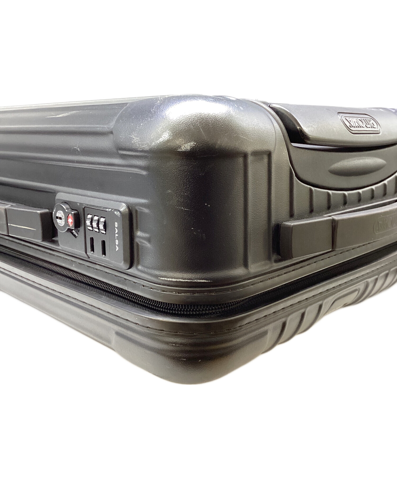 RIMOWA リモワ 大型スーツケース ブラック ジャンク品 中古・古着通販】RIMOWA (リモワ) スーツケース｜ブランド・古着通販