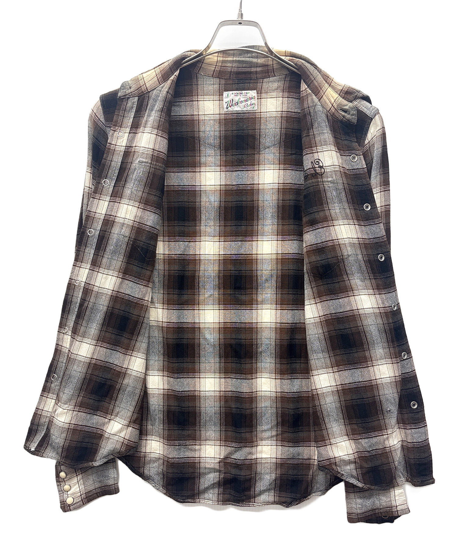 中古・古着通販】WACKO MARIA (ワコマリア) 長袖シャツ ブラウン