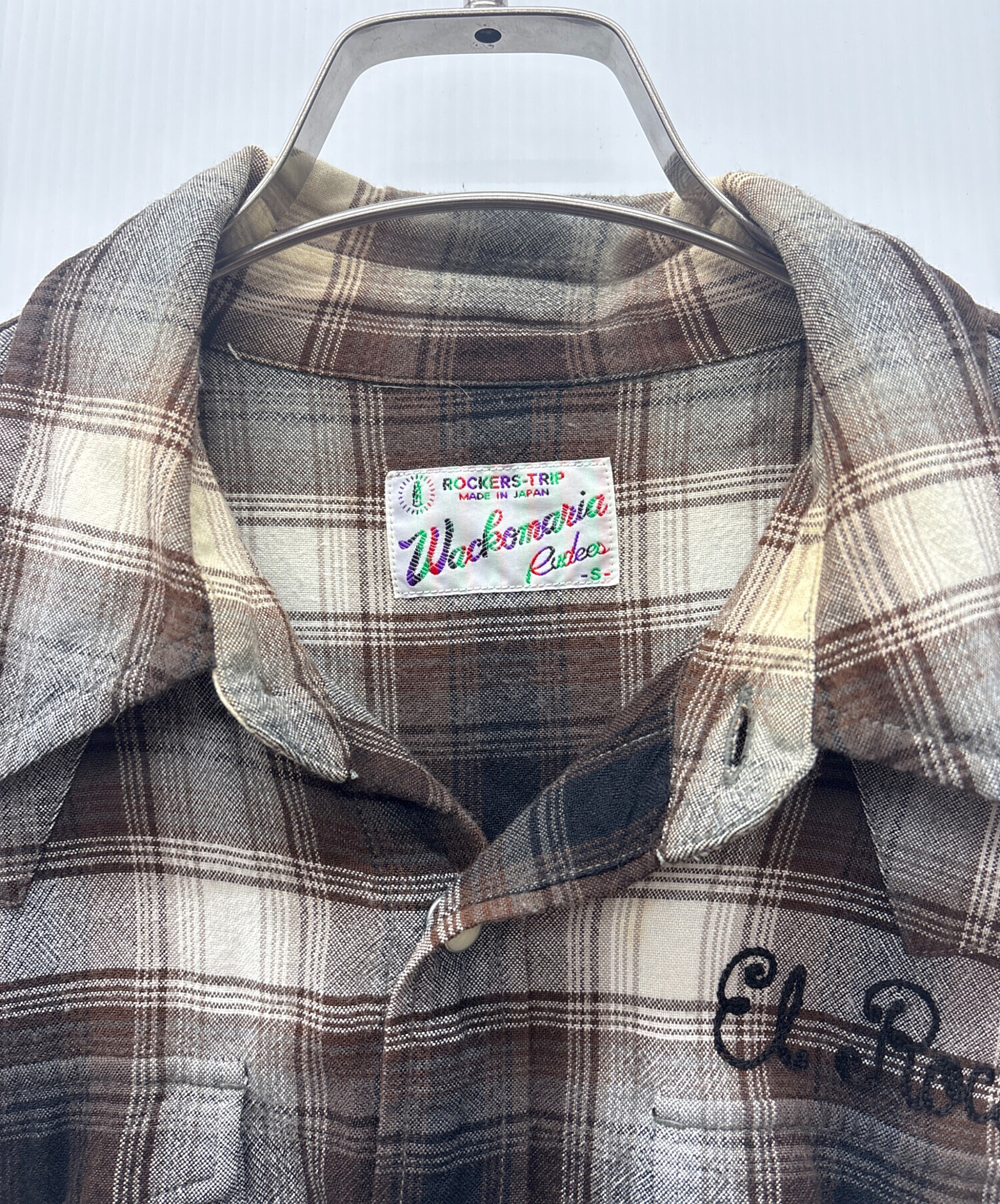 中古・古着通販】WACKO MARIA (ワコマリア) 長袖シャツ ブラウン
