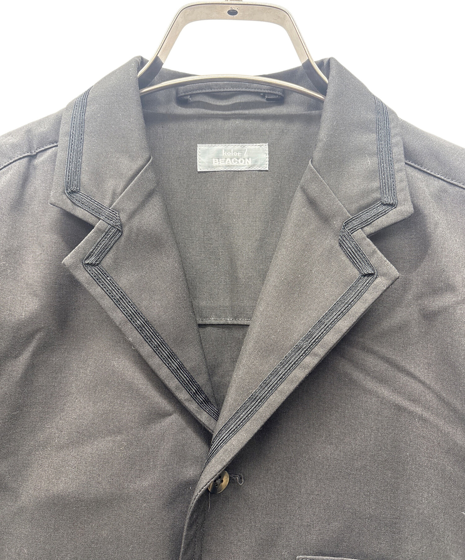 中古・古着通販】kolor/BEACON (カラービーコン) 半袖シャツ グレー