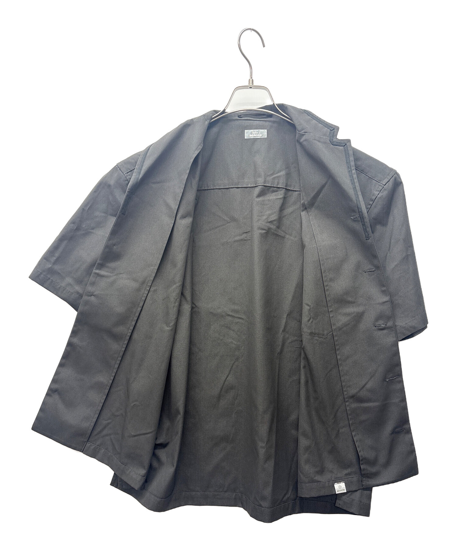 中古・古着通販】kolor/BEACON (カラービーコン) 半袖シャツ グレー