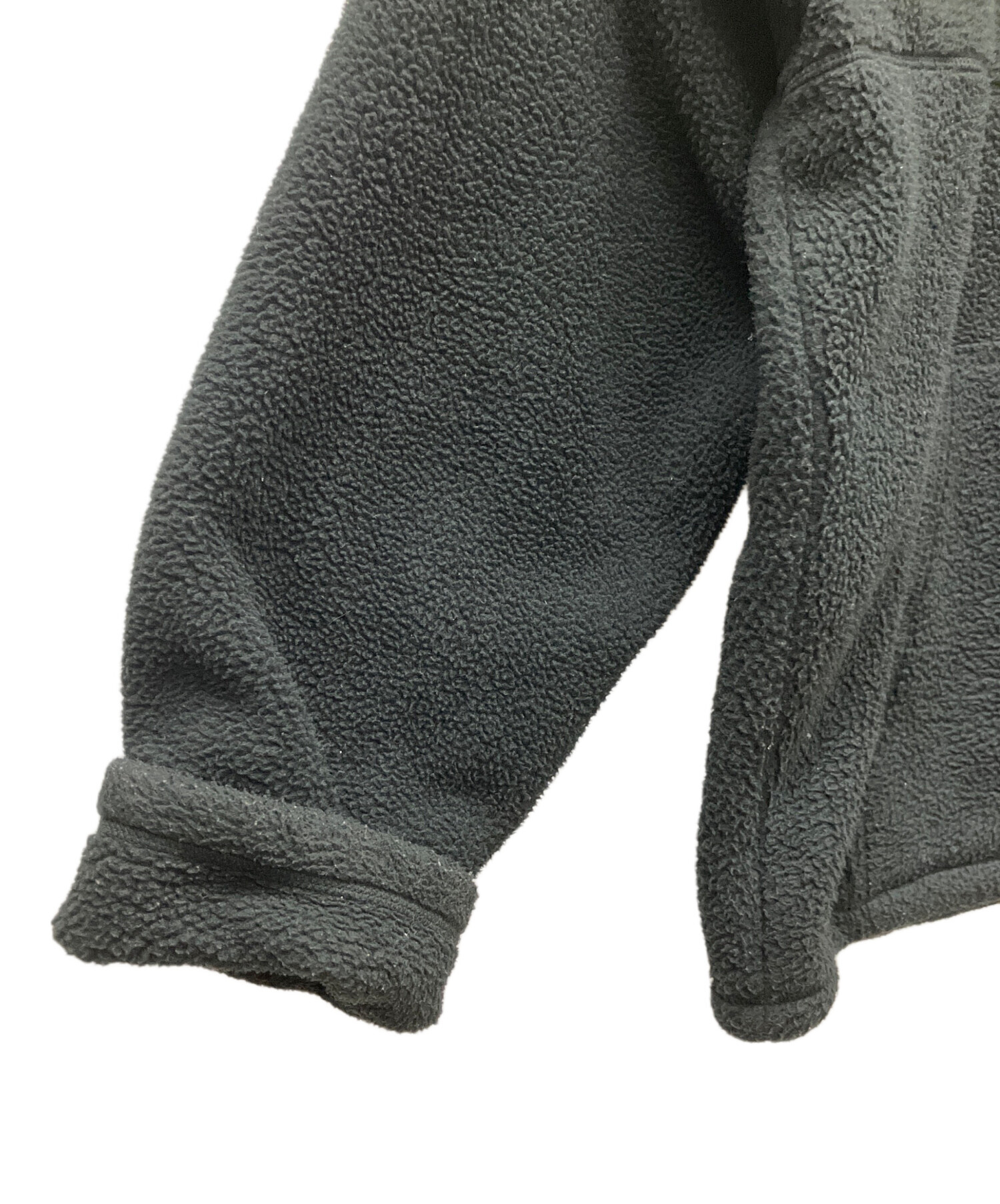 中古・古着通販】stussy (ステューシー) フリースジャケット ブラック