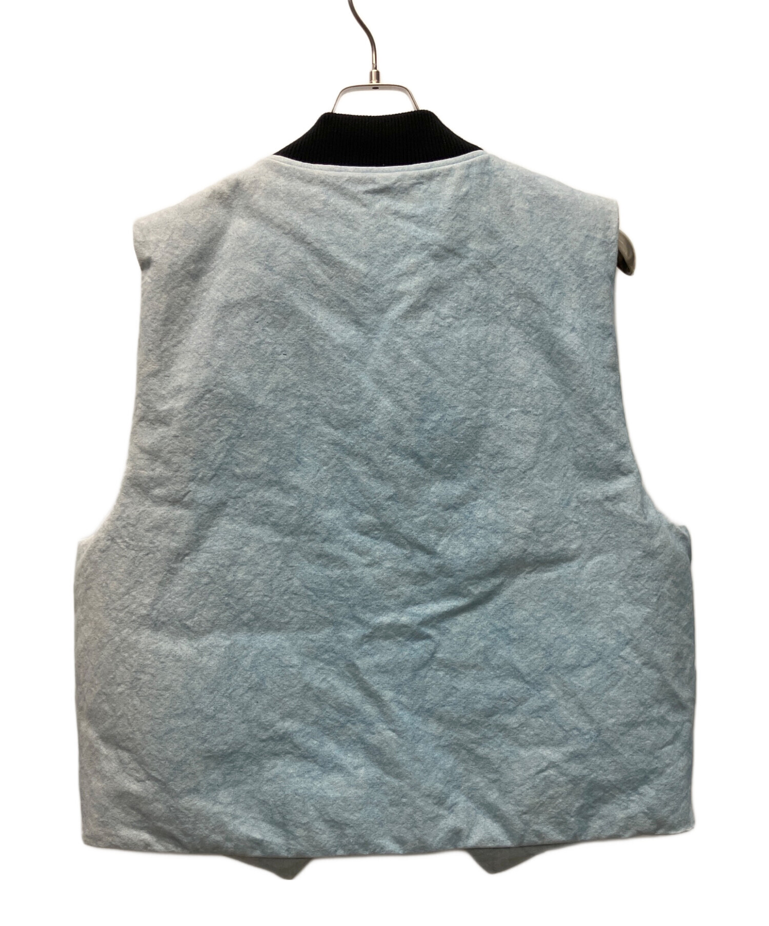 中古・古着通販】stussy (ステューシー) 中綿ベスト ブルー サイズ:L