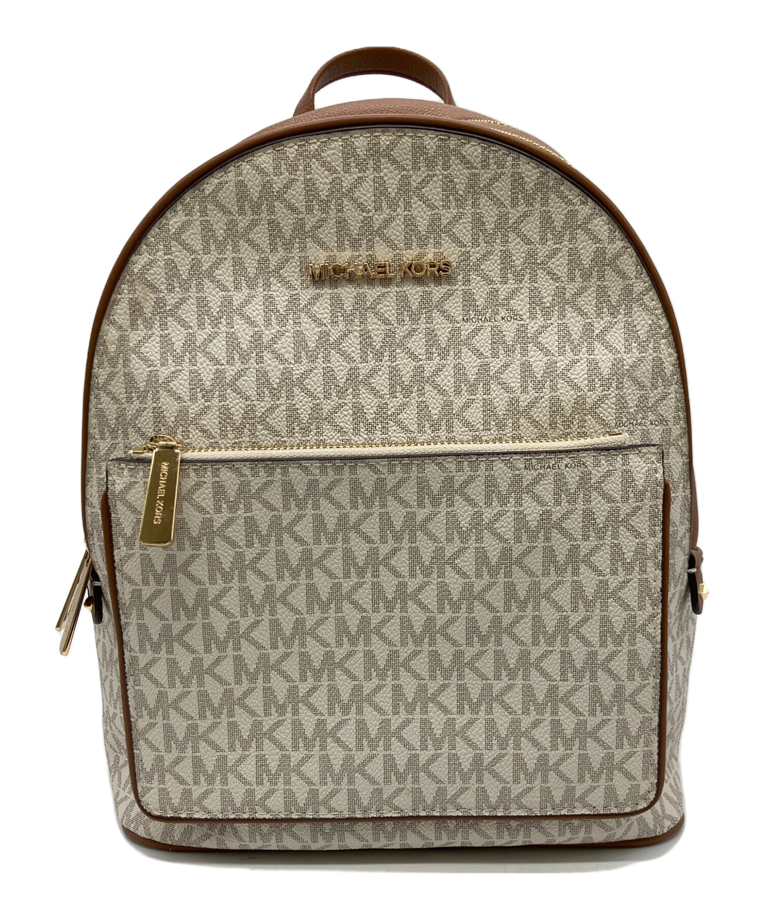 中古・古着通販】MICHAEL KORS (マイケル・コース) リュック ブラウン