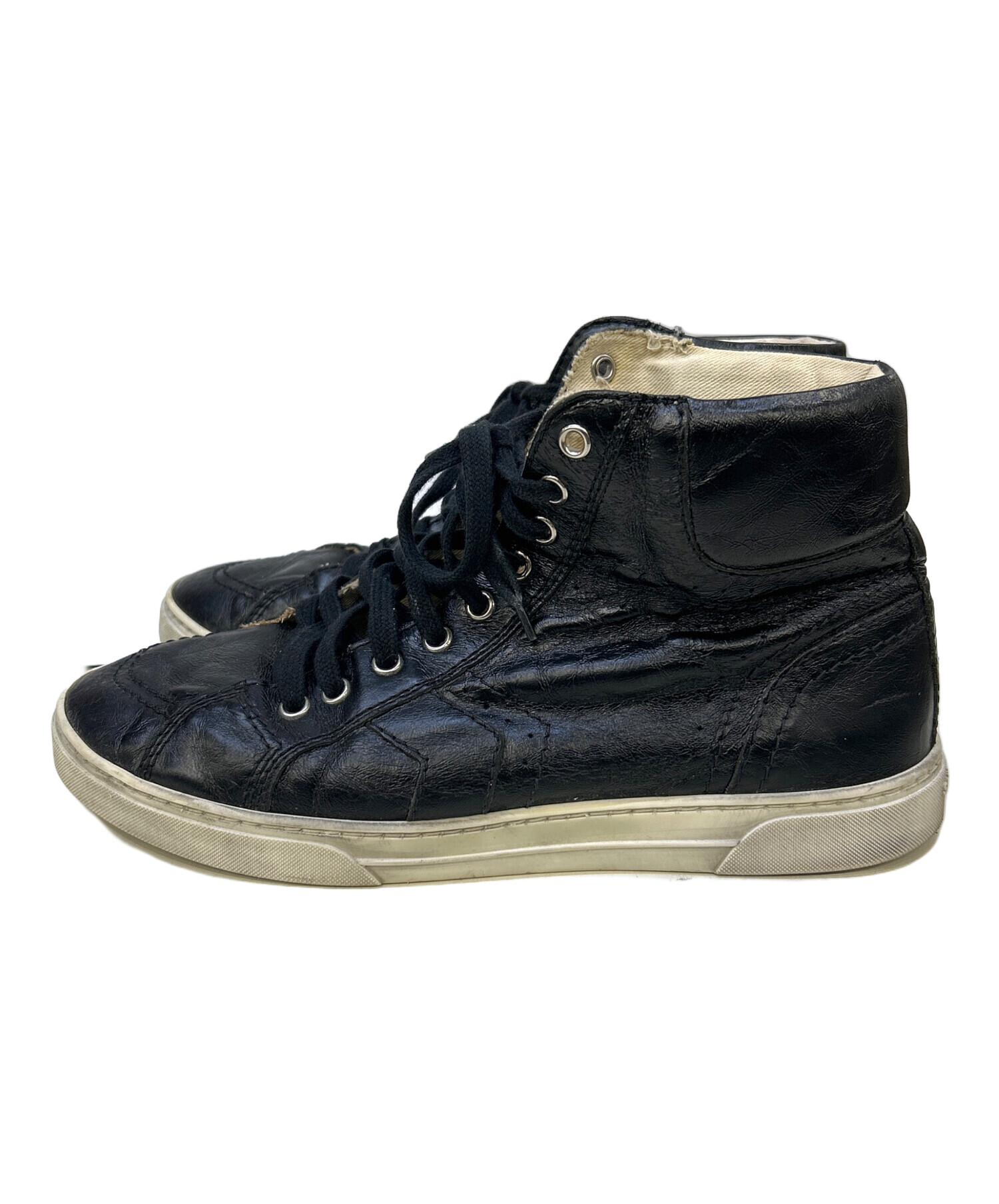 saint laurent paris ハイカットスニーカー 中古・古着通販】Saint Laurent Paris (サンローランパリ) ハイカット
