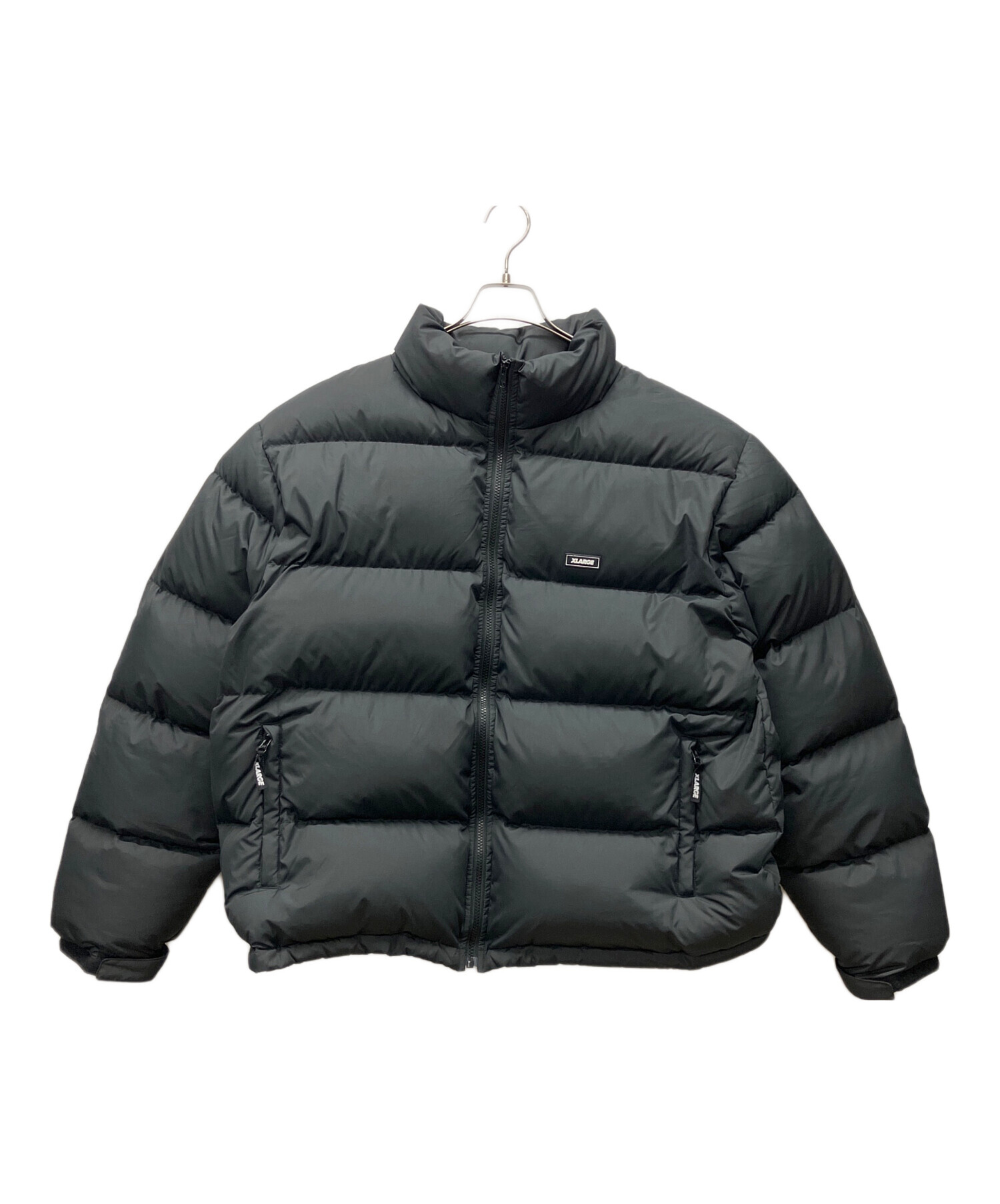   ブラック ダウンジャケット XL 中古・古着通販】X-LARGE (エクストララージ) ダウンジャケット