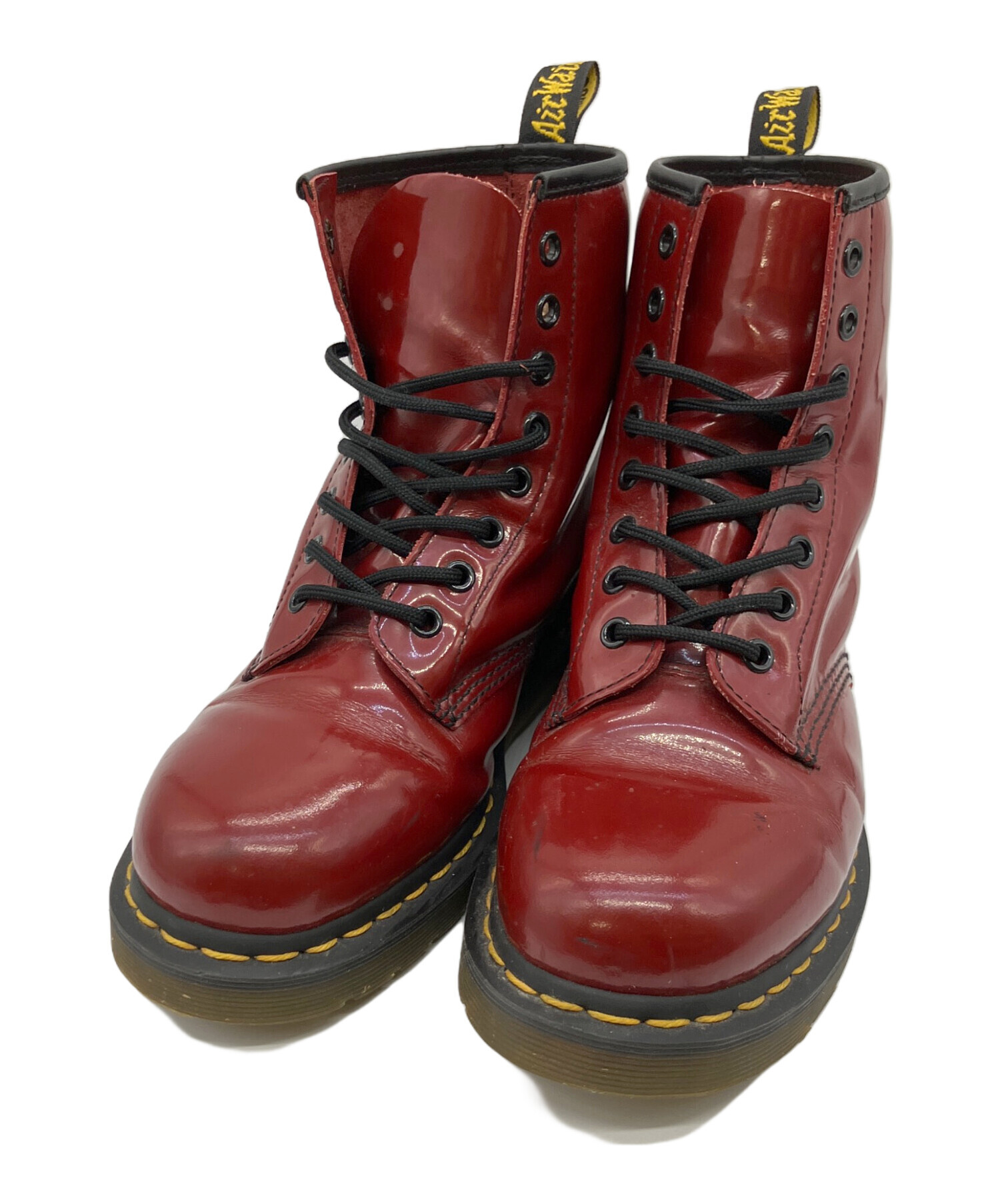 中古・古着通販】Dr.Martens (ドクターマーチン) ブーツ レッド サイズ