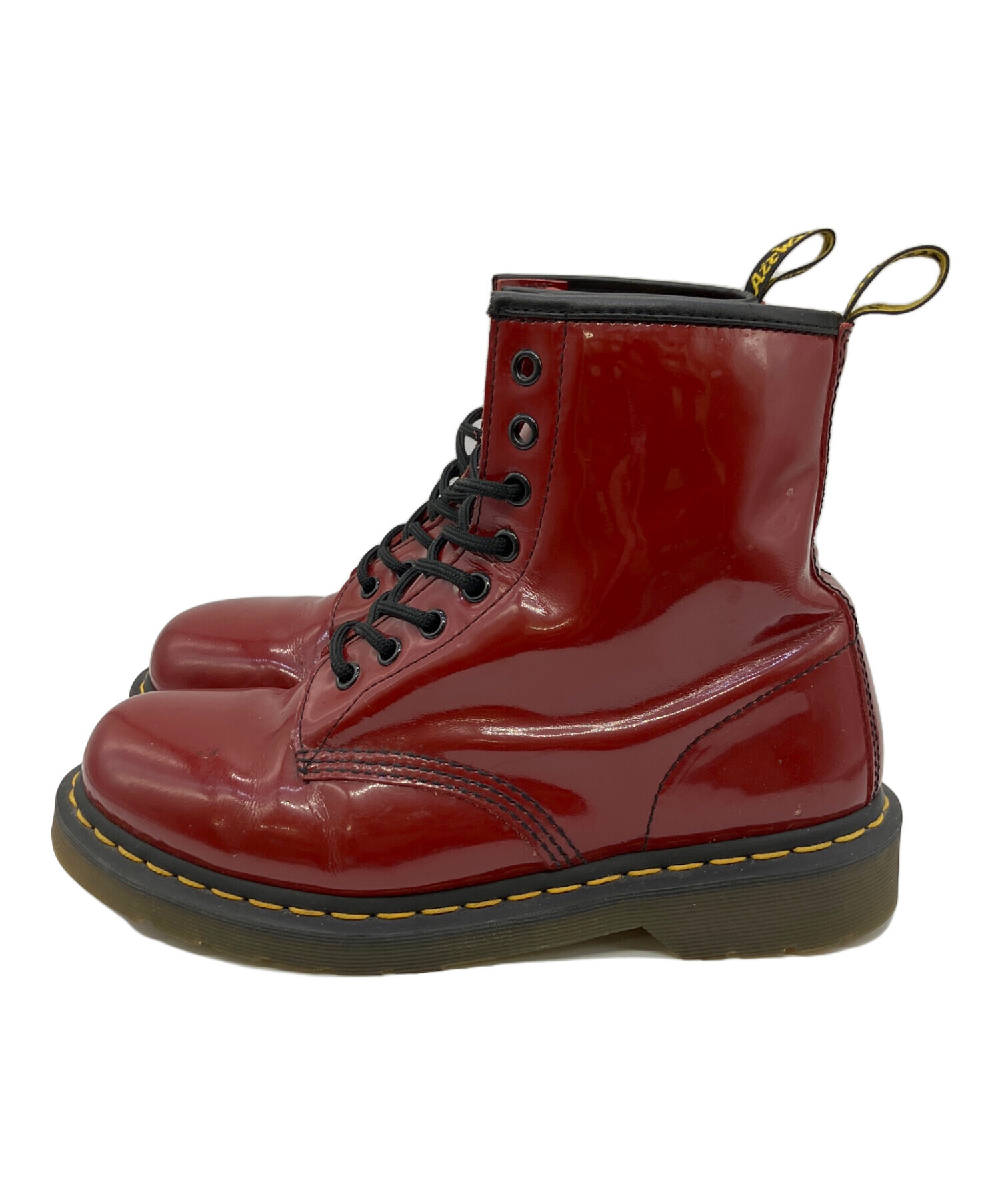 新品　未使用　Dr. Martens ブーツ　UK4 中古・古着通販】Dr.Martens (ドクターマーチン) ブーツ レッド サイズ