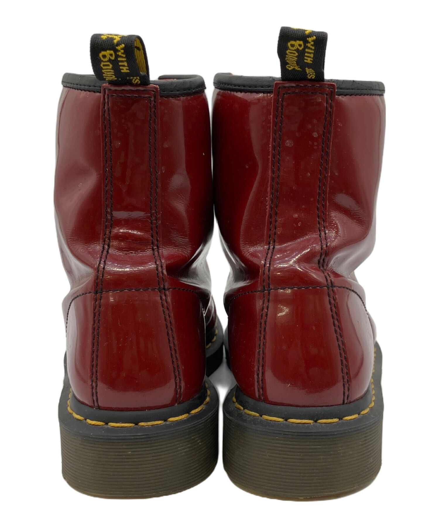 中古・古着通販】Dr.Martens (ドクターマーチン) ブーツ レッド サイズ
