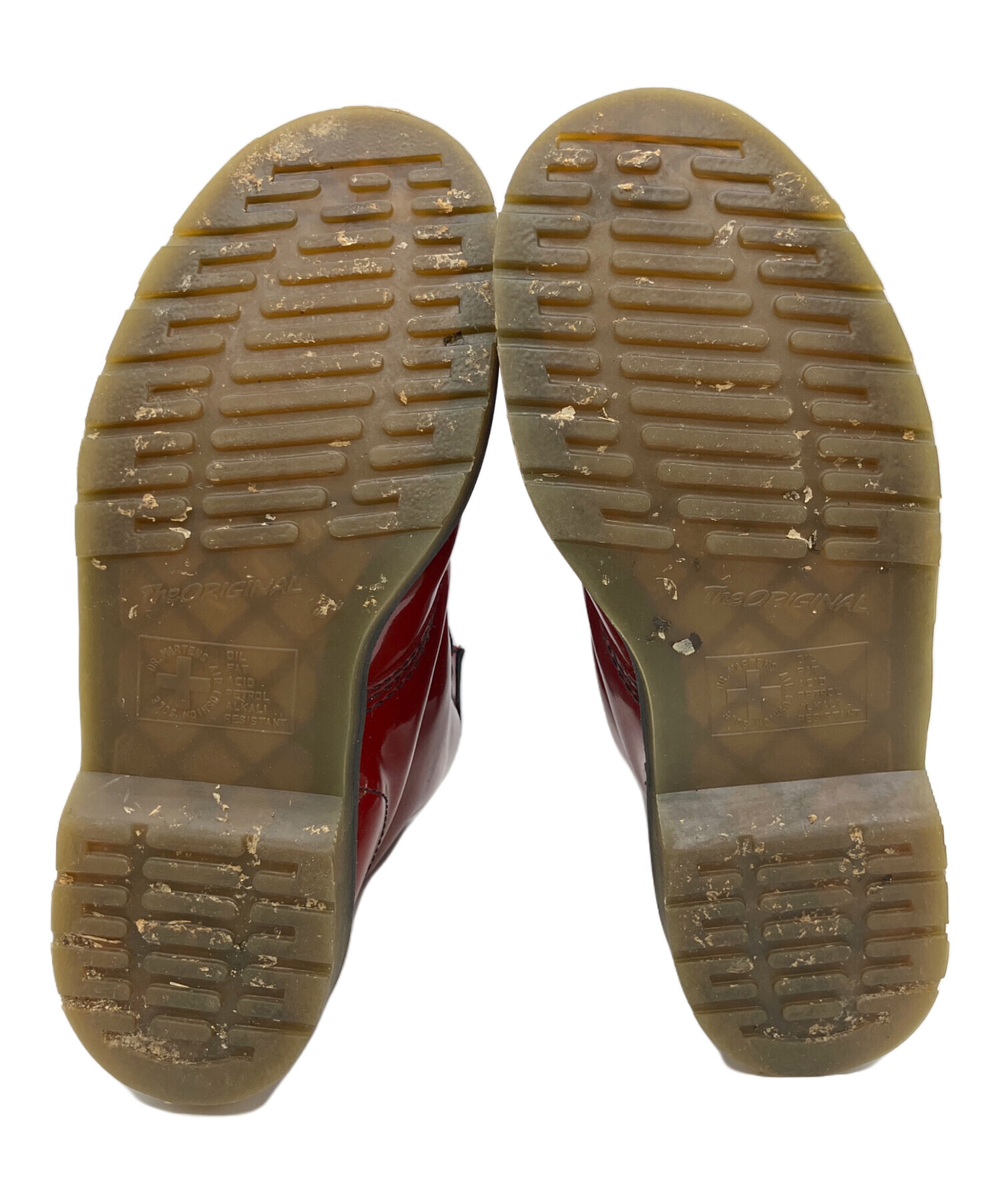 中古・古着通販】Dr.Martens (ドクターマーチン) ブーツ レッド サイズ