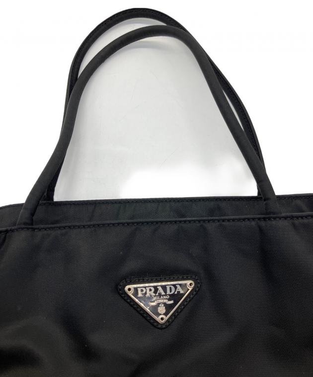 PRADA 黒 トートバッグ　ジャンク品 中古・古着通販】PRADA (プラダ) トートバッグ ブラック｜ブランド