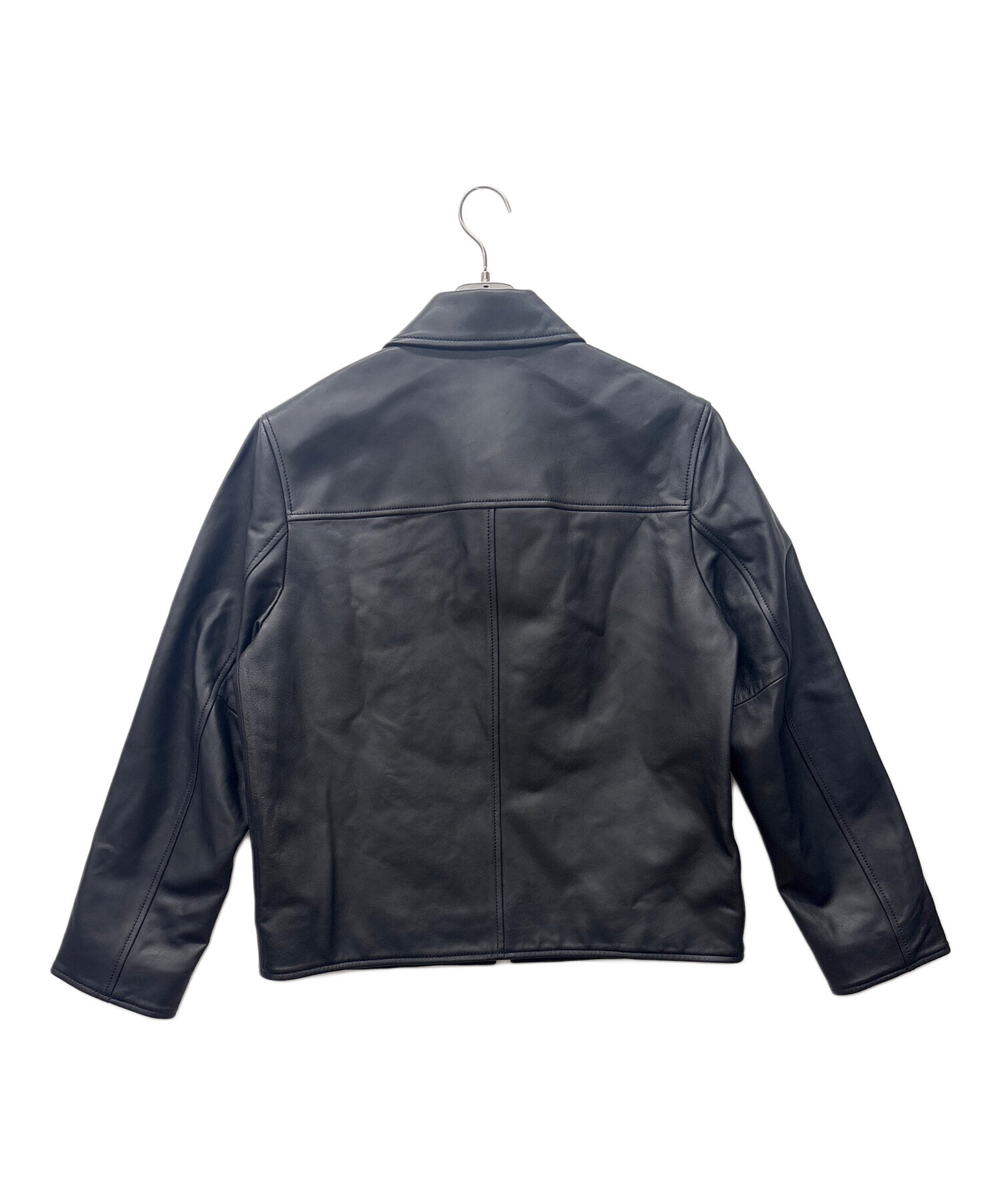 COACH レザージャケット Mサイズ 中古・古着通販】COACH (コーチ) レザージャケット ブラック サイズ:M