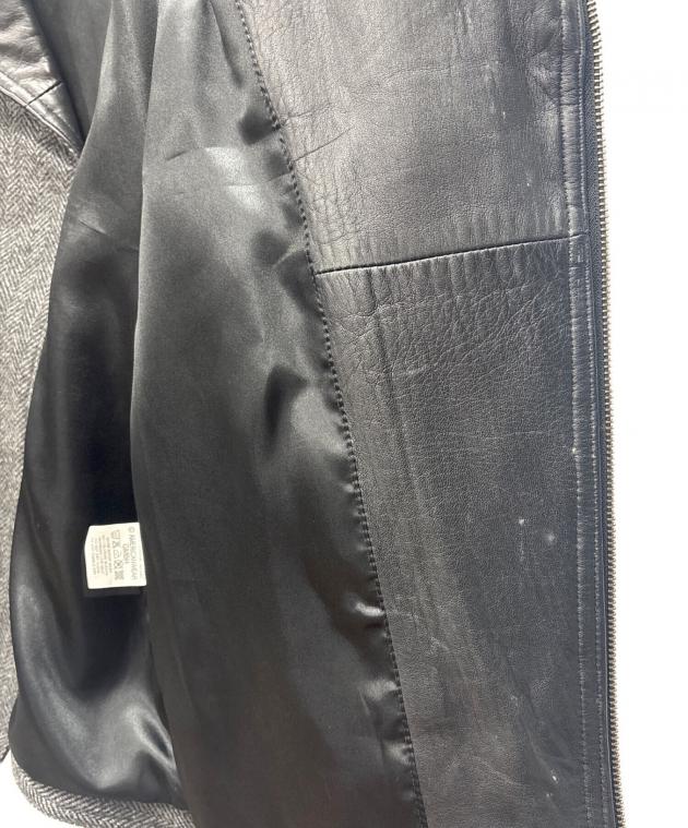 中古・古着通販】Harris Tweed (ハリスツイード) ライダースジャケット