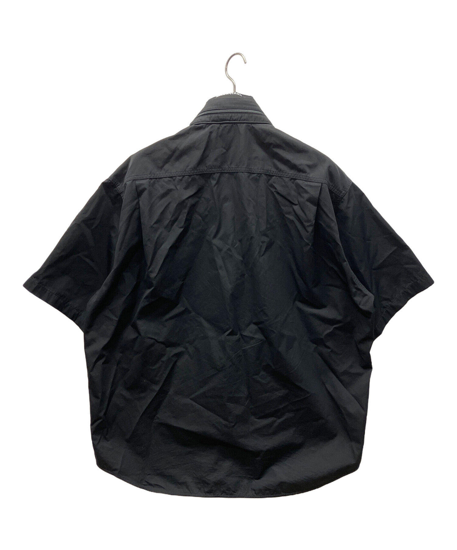 中古・古着通販】BALENCIAGA (バレンシアガ) 半袖シャツ ブラック