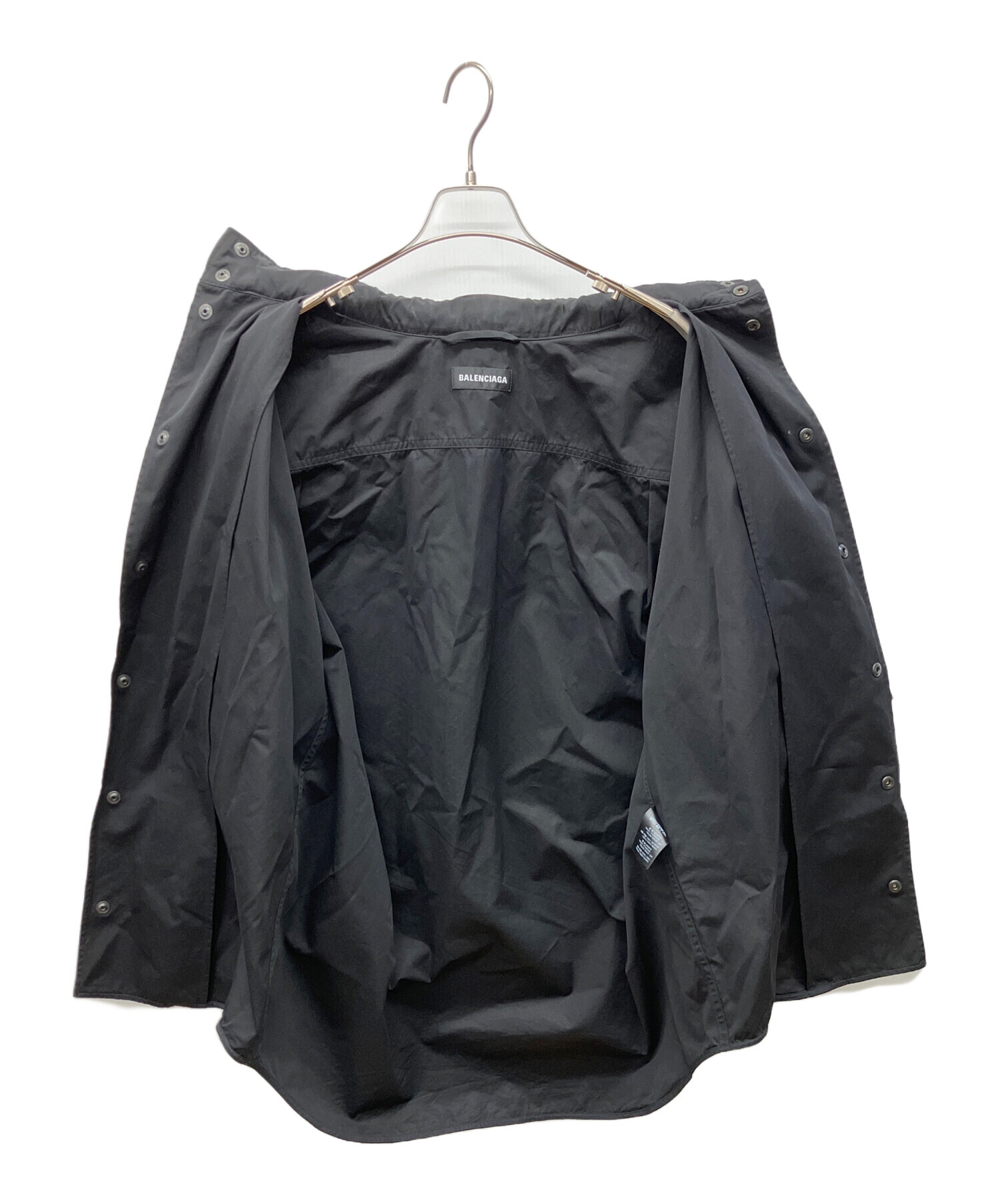 中古・古着通販】BALENCIAGA (バレンシアガ) 半袖シャツ ブラック
