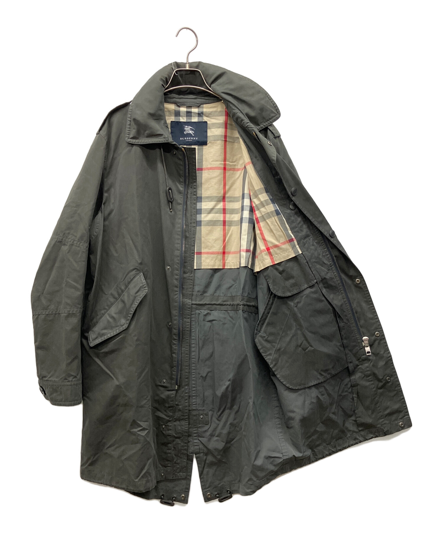中古・古着通販】BURBERRY LONDON (バーバリーロンドン) モッズコート