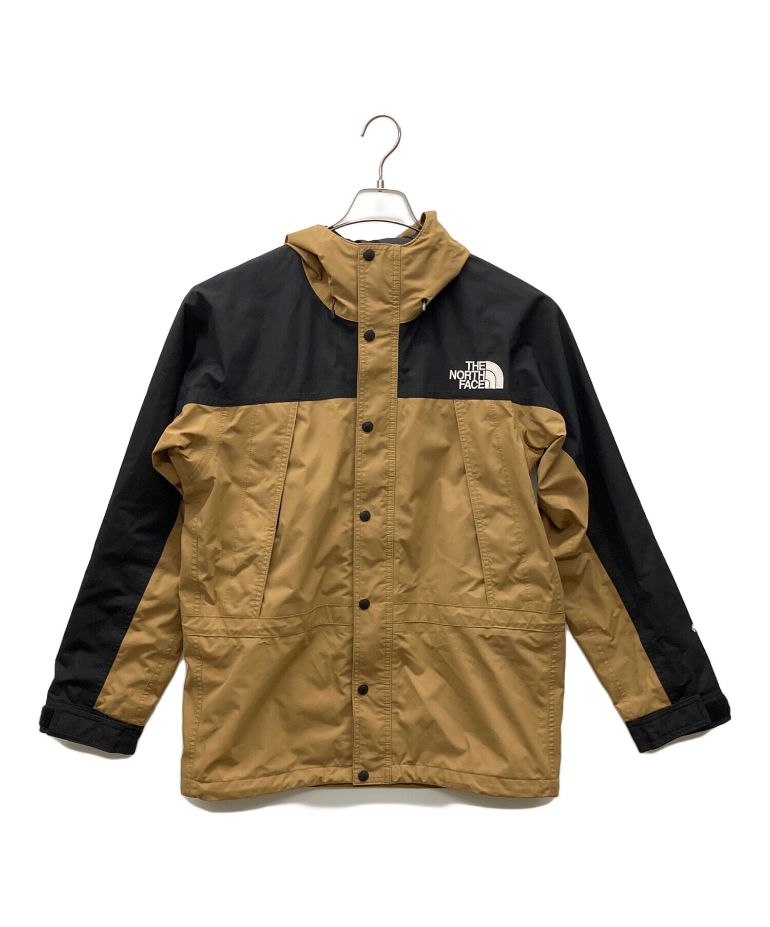 THE NORTH FACE マウンテンパーカー ベージュ/ブラック 中古・古着通販】THE NORTH FACE (ザ ノース フェイス) マウンテン