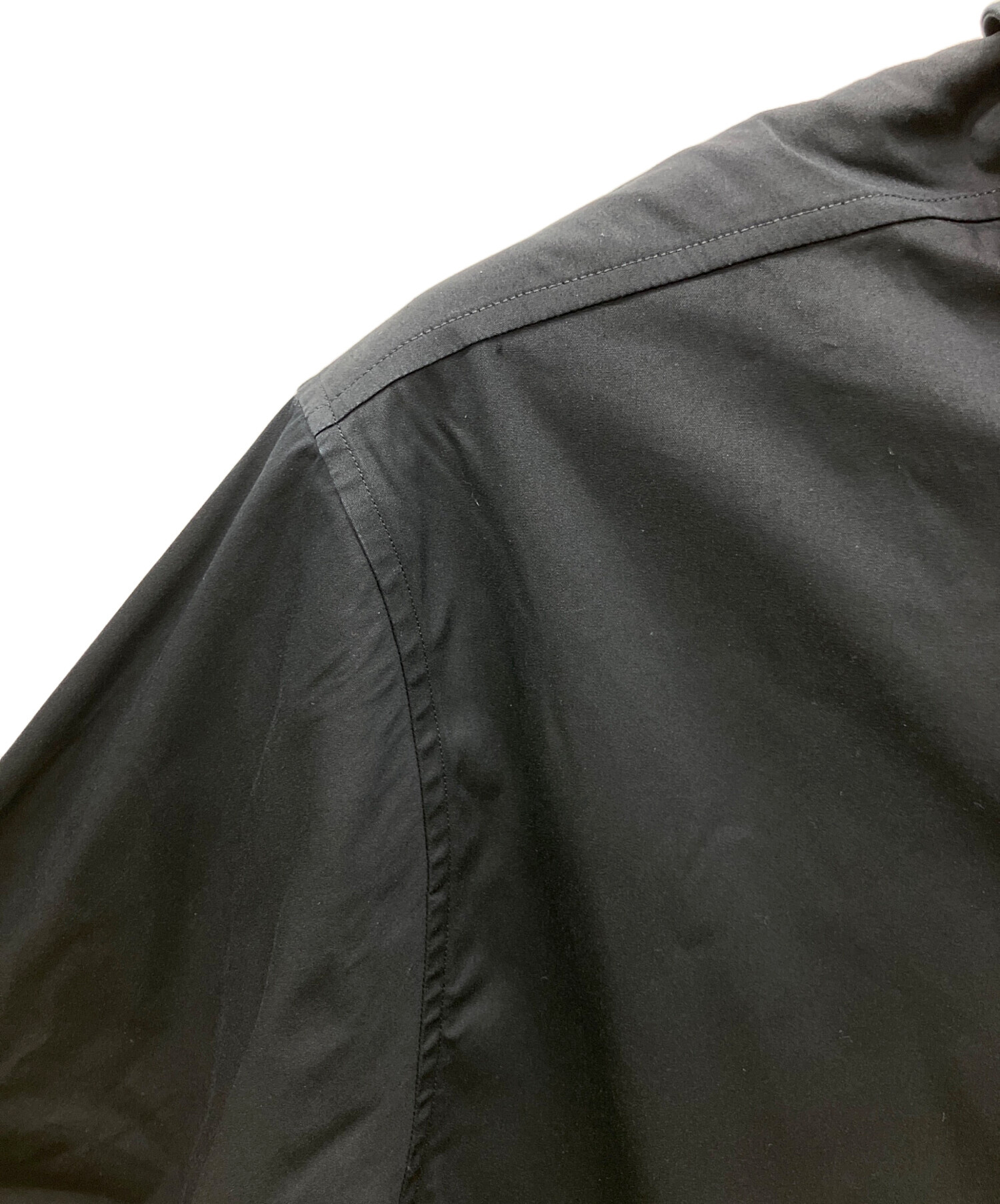 中古・古着通販】BALENCIAGA (バレンシアガ) 長袖シャツ ブラック