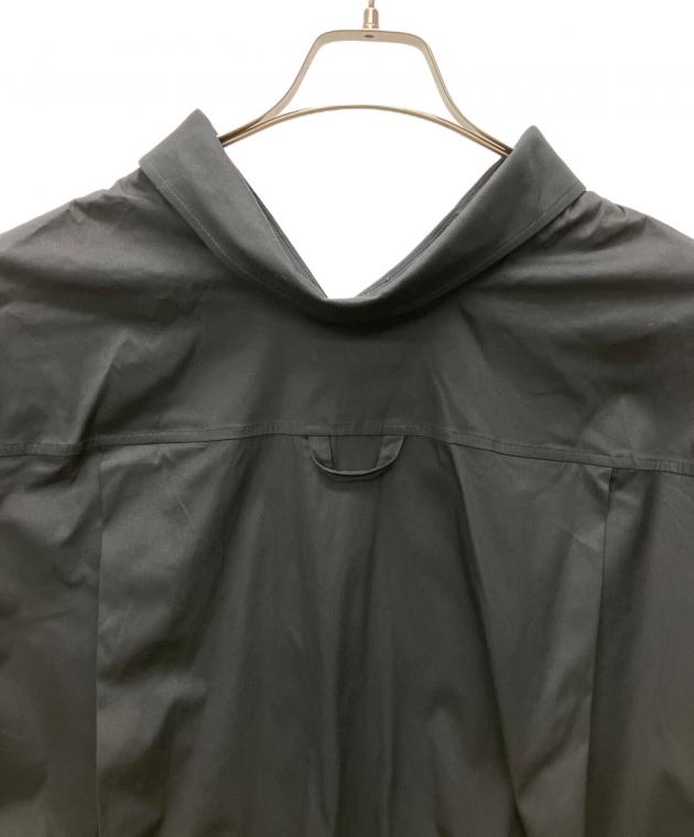 【新品未使用】OLD バレンシアガ　長袖ポロシャツ　リネン混　透かし編み　BB 中古・古着通販】BALENCIAGA (バレンシアガ) 長袖シャツ ブラック