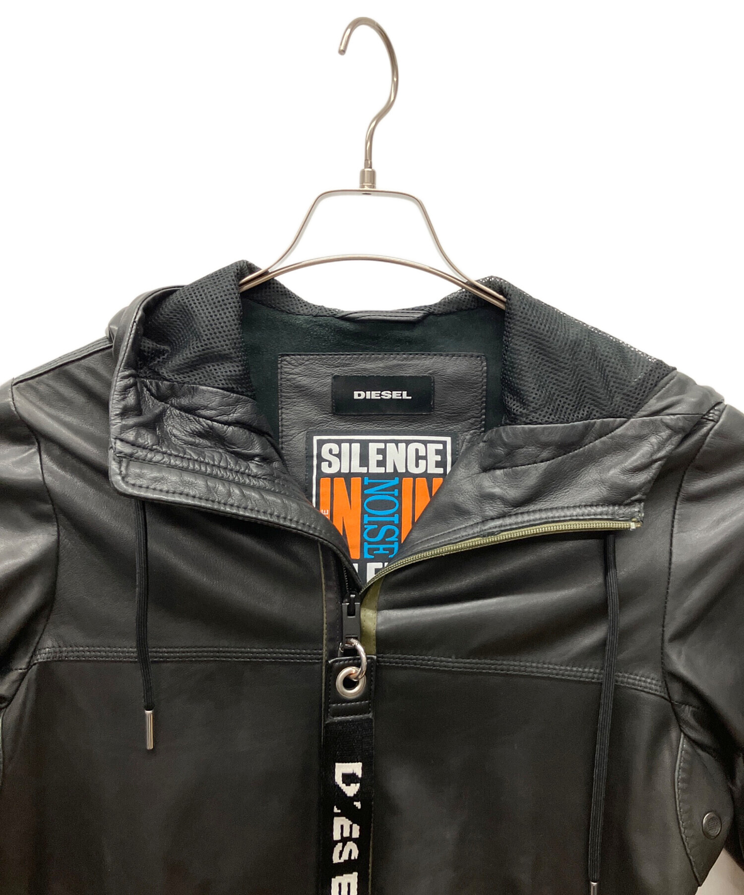 ディーゼル　レザーパーカー DIESEL ディーゼル レザー パーカー シープスキン｜Yahoo!フリマ（旧