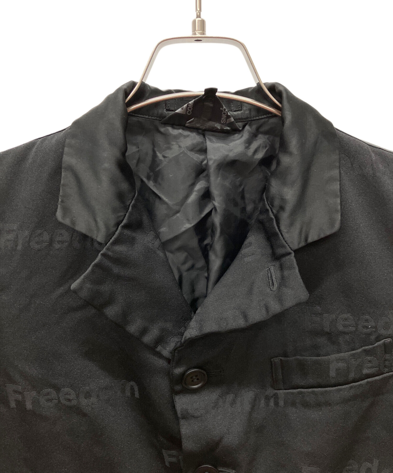 ■BLACK COMME des GARCONS ギャルソン テーラドジャケット BLACK COMME des GARCONS（ブラックコムデギャルソン） | ジャケットの