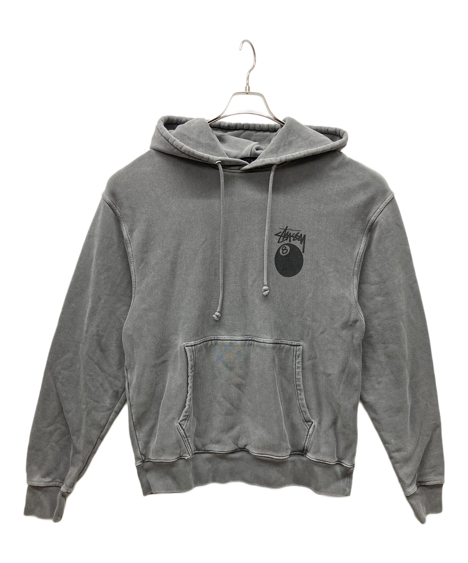 中古・古着通販】stussy (ステューシー) プルオーバーパーカー グレー