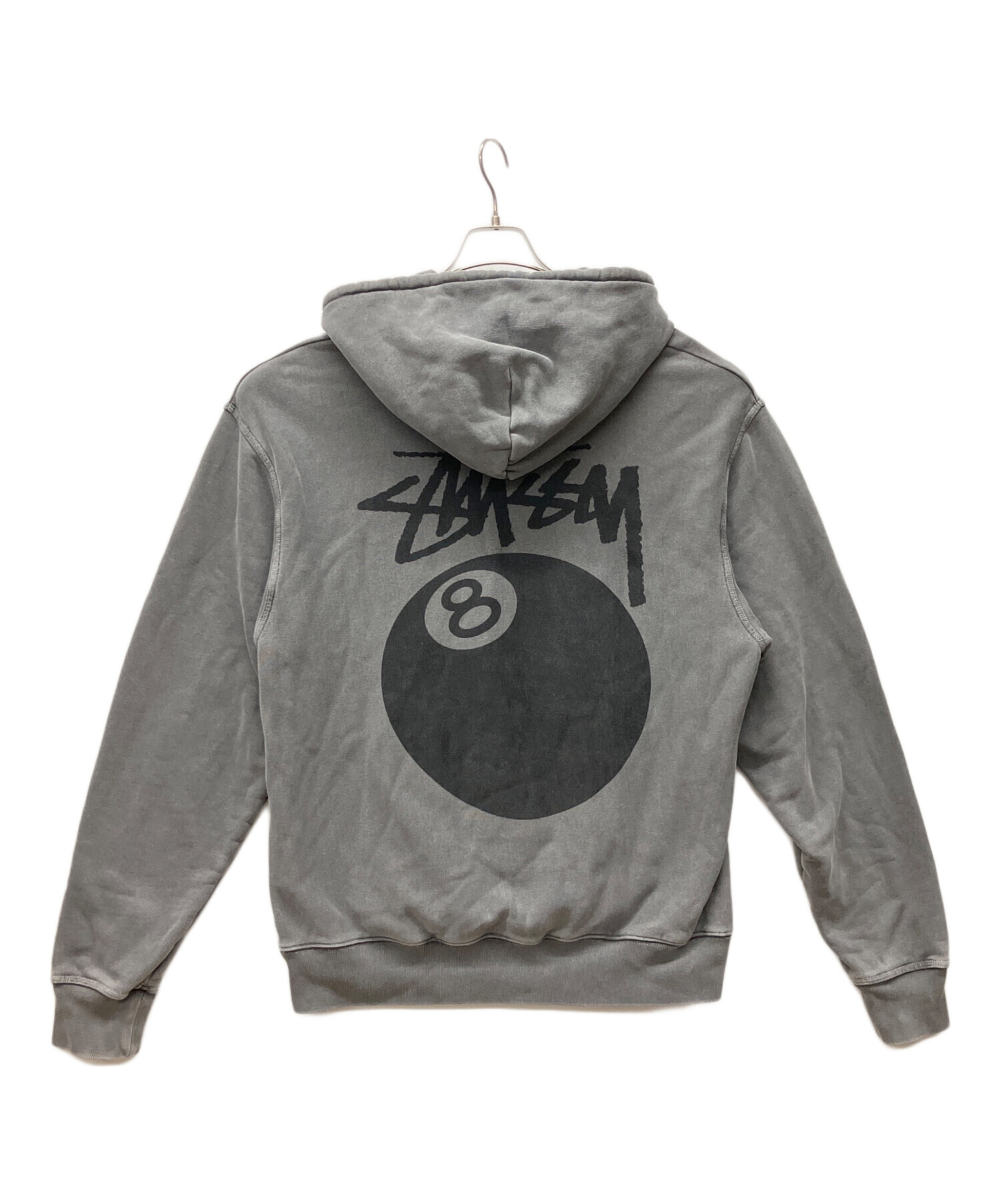 ぼ*ん様 STUSSY グレー XL パーカー 古着 中古・古着通販】stussy (ステューシー) パーカー グレー サイズ:XL