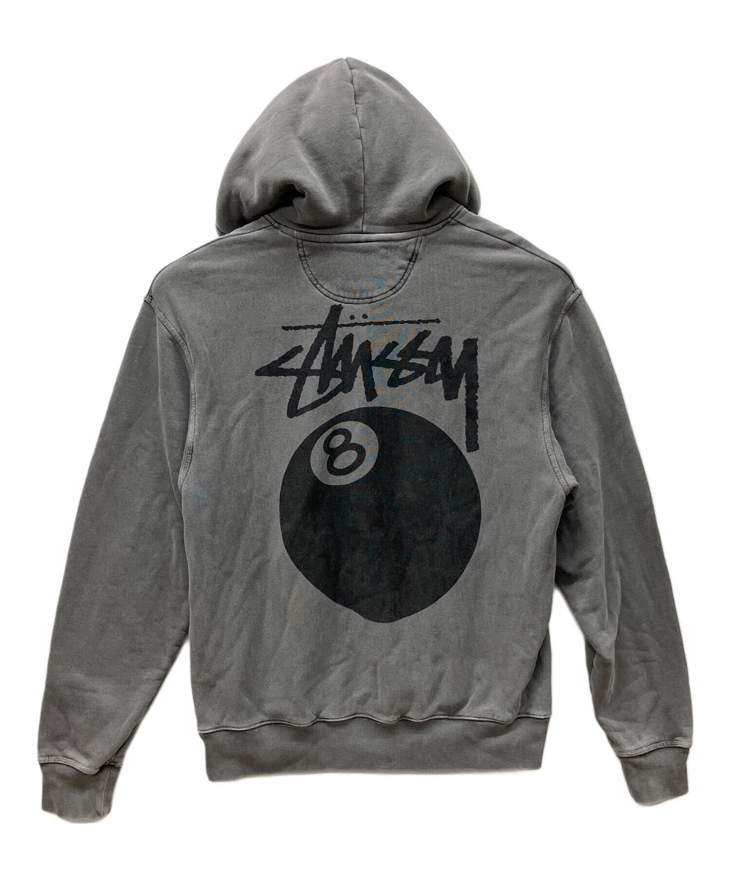 中古・古着通販】stussy (ステューシー) プルオーバーパーカー グレー