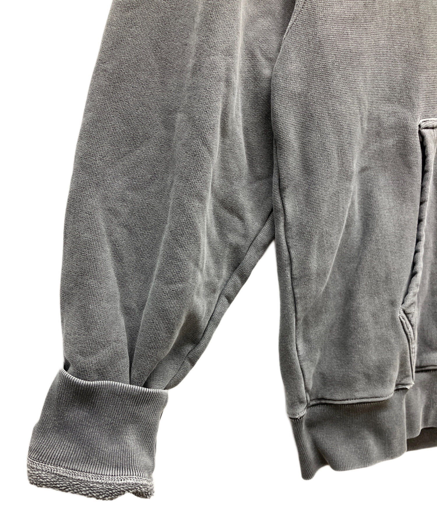 中古・古着通販】stussy (ステューシー) プルオーバーパーカー グレー