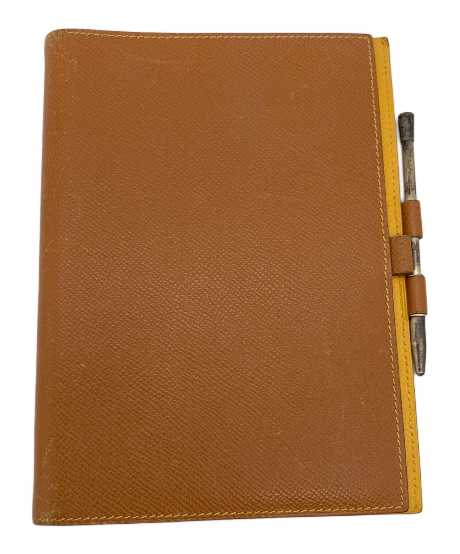 中古・古着通販】HERMES (エルメス) 手帳カバー ブラウン｜ブランド