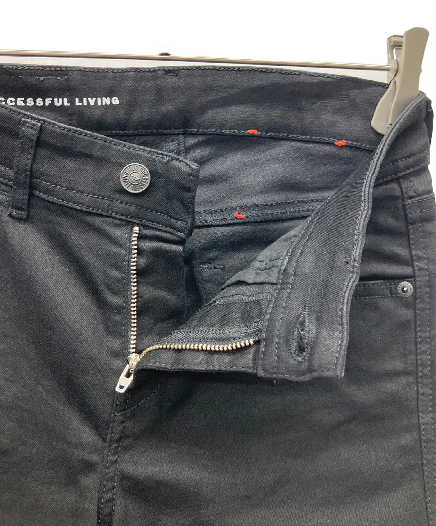 中古・古着通販】DIESEL (ディーゼル) デニムパンツ ブラック サイズ